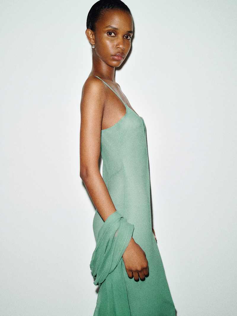 Rida Silk Dress