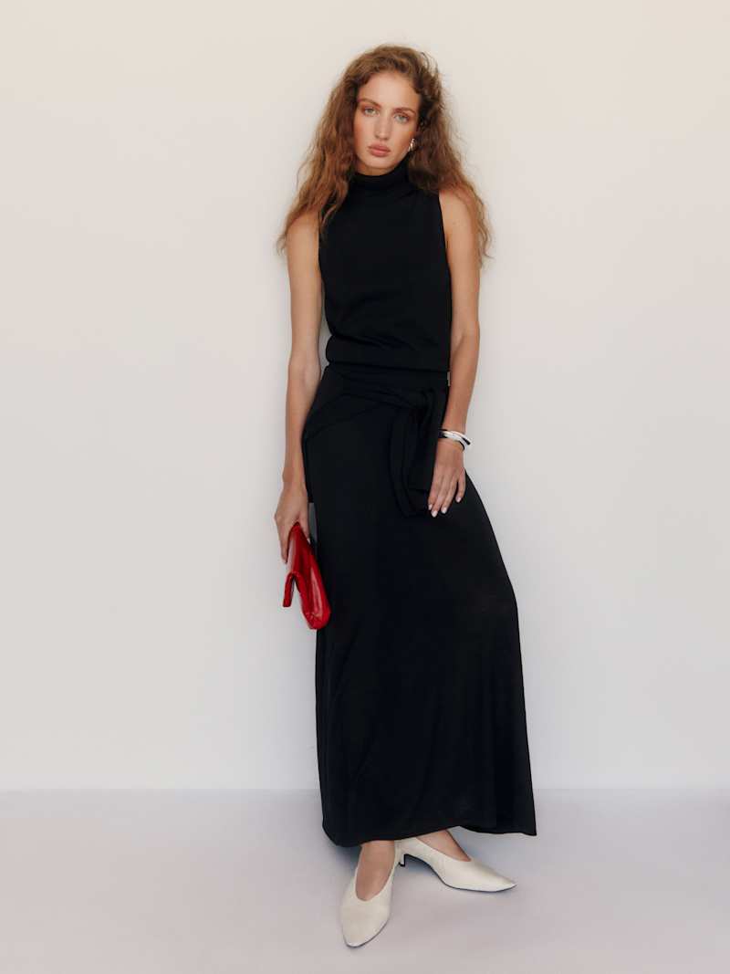 Alicia Regenerative Merino Mock Neck Tank