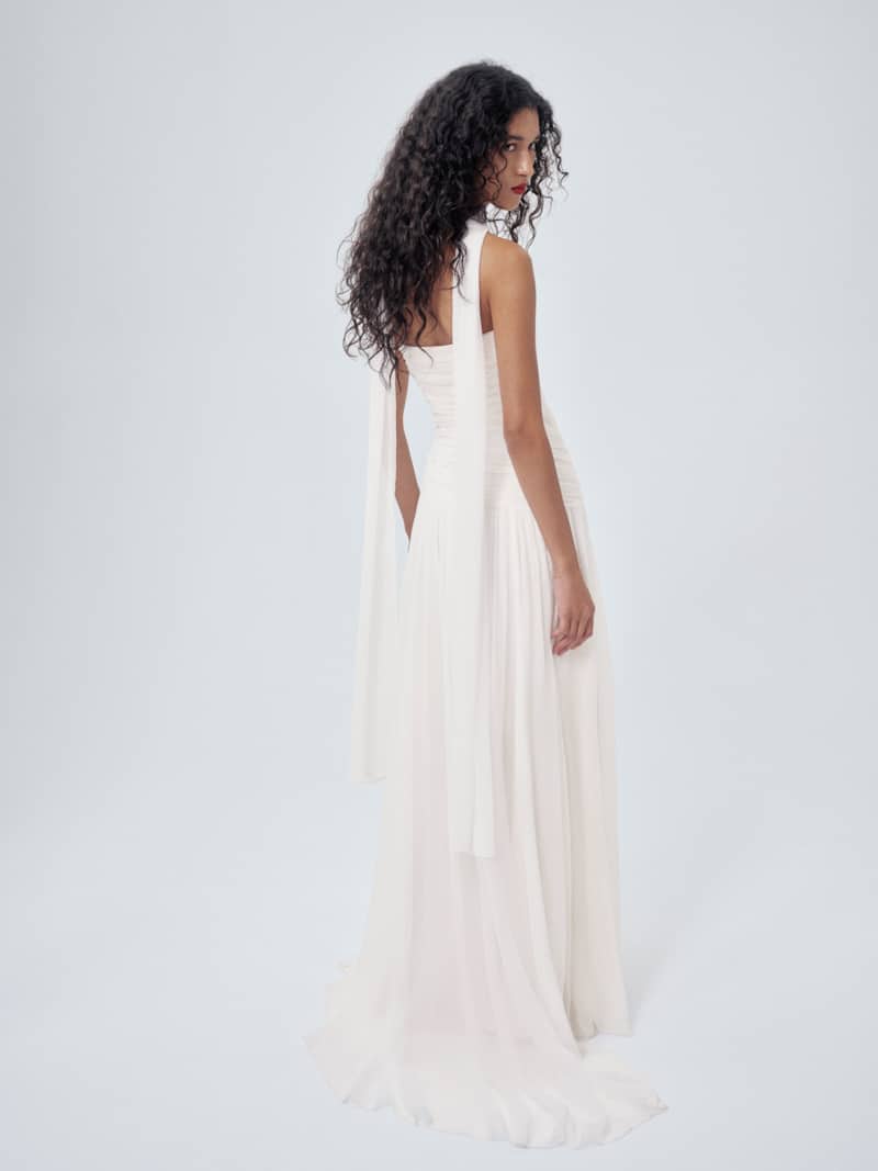 Aniela Silk Chiffon Dress