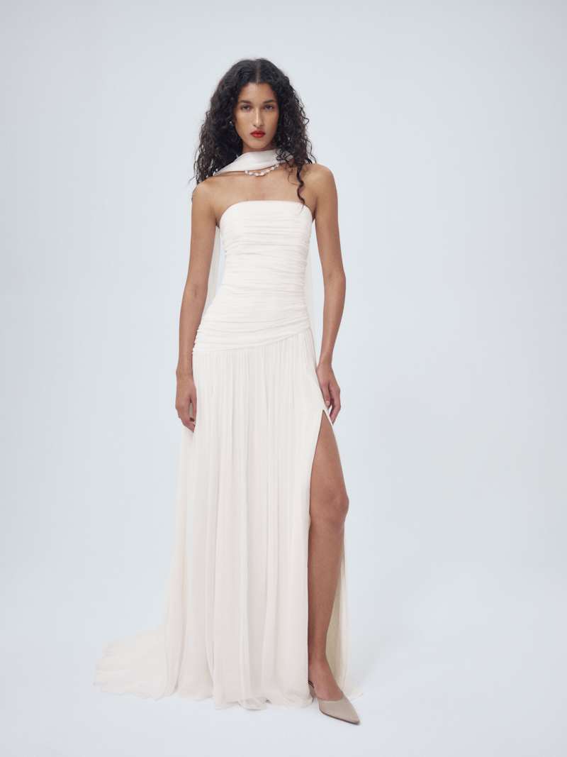 Aniela Silk Chiffon Dress