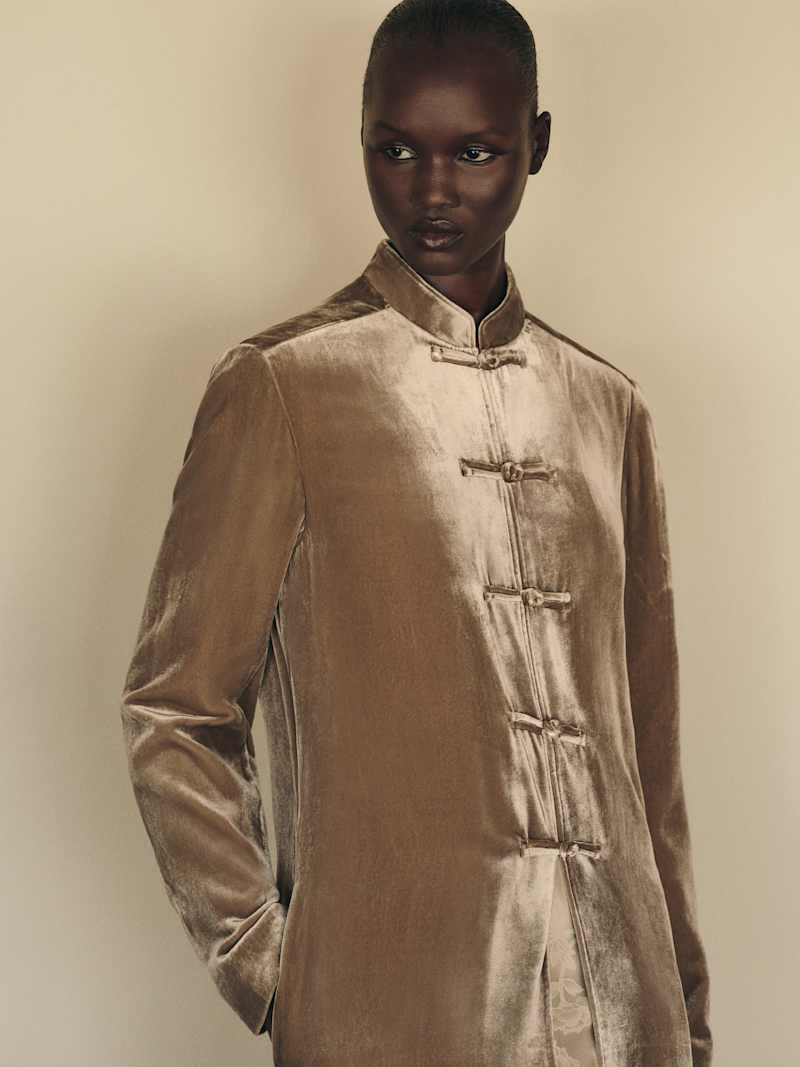 Courtney Coat Reformation – manteau, coloris Pavement – vue 2