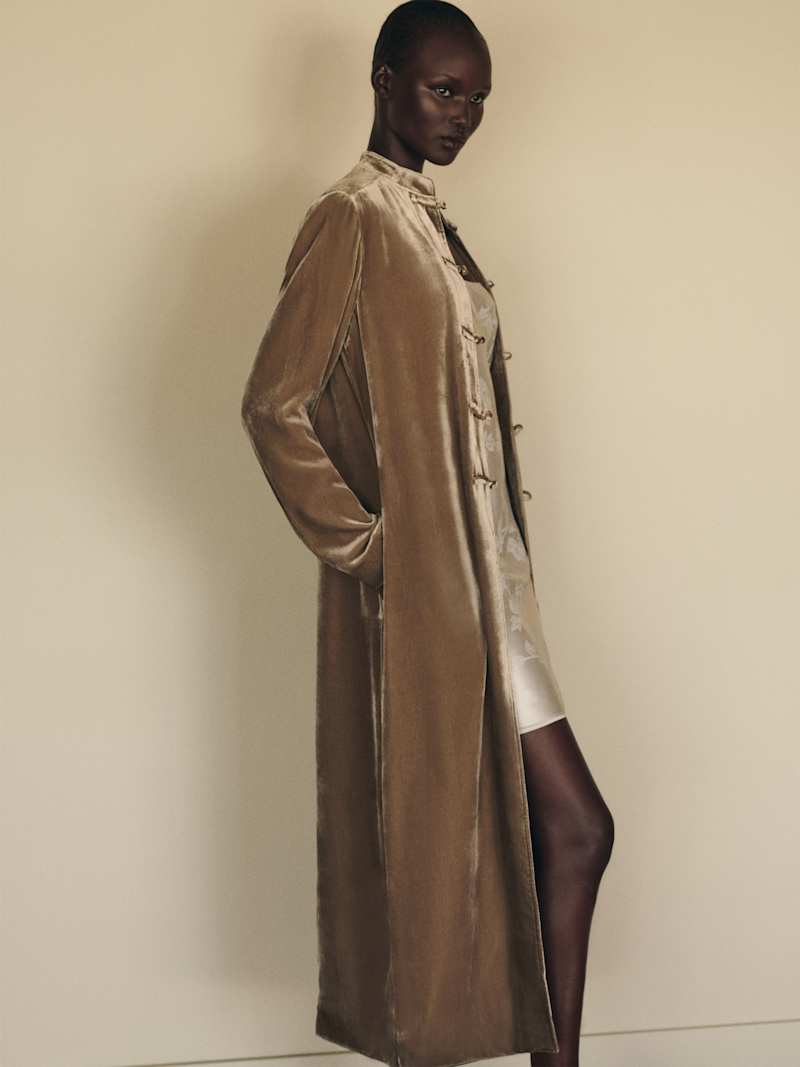 Courtney Coat Reformation – manteau, coloris Pavement – vue 3