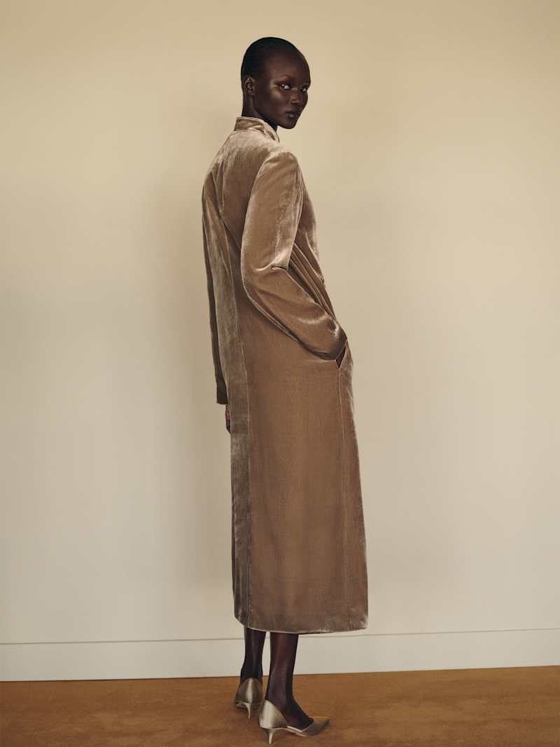Courtney Coat Reformation – manteau, coloris Pavement – vue 4