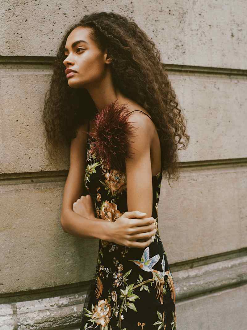 Mariam Dress Reformation – robe, coloris Hummingbird Embroidery – vue 2