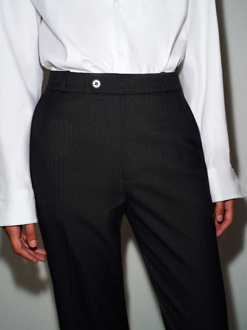 Gere Trouser Reformation – pantalon, coloris Black – vue 3