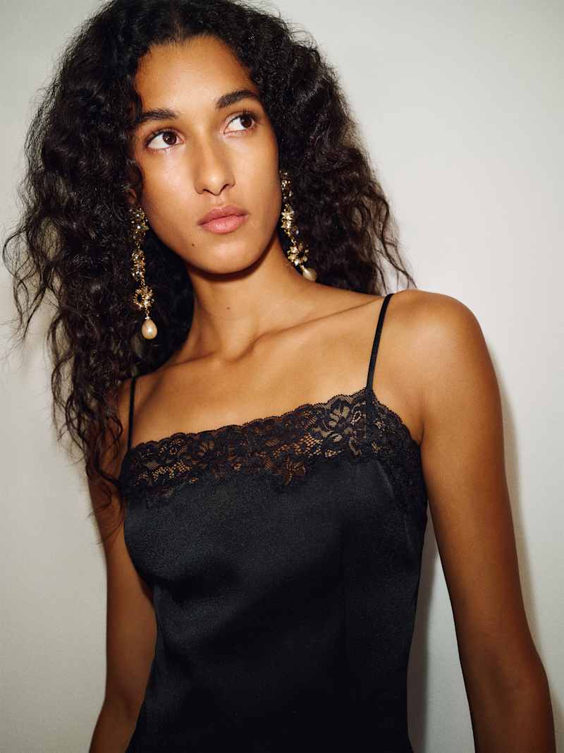 Cocktail Dress Reformation – robe, coloris Black – vue 3