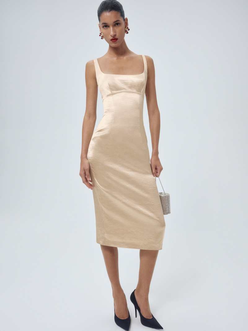 Rune Dress Reformation – robe, coloris Gold – vue 2