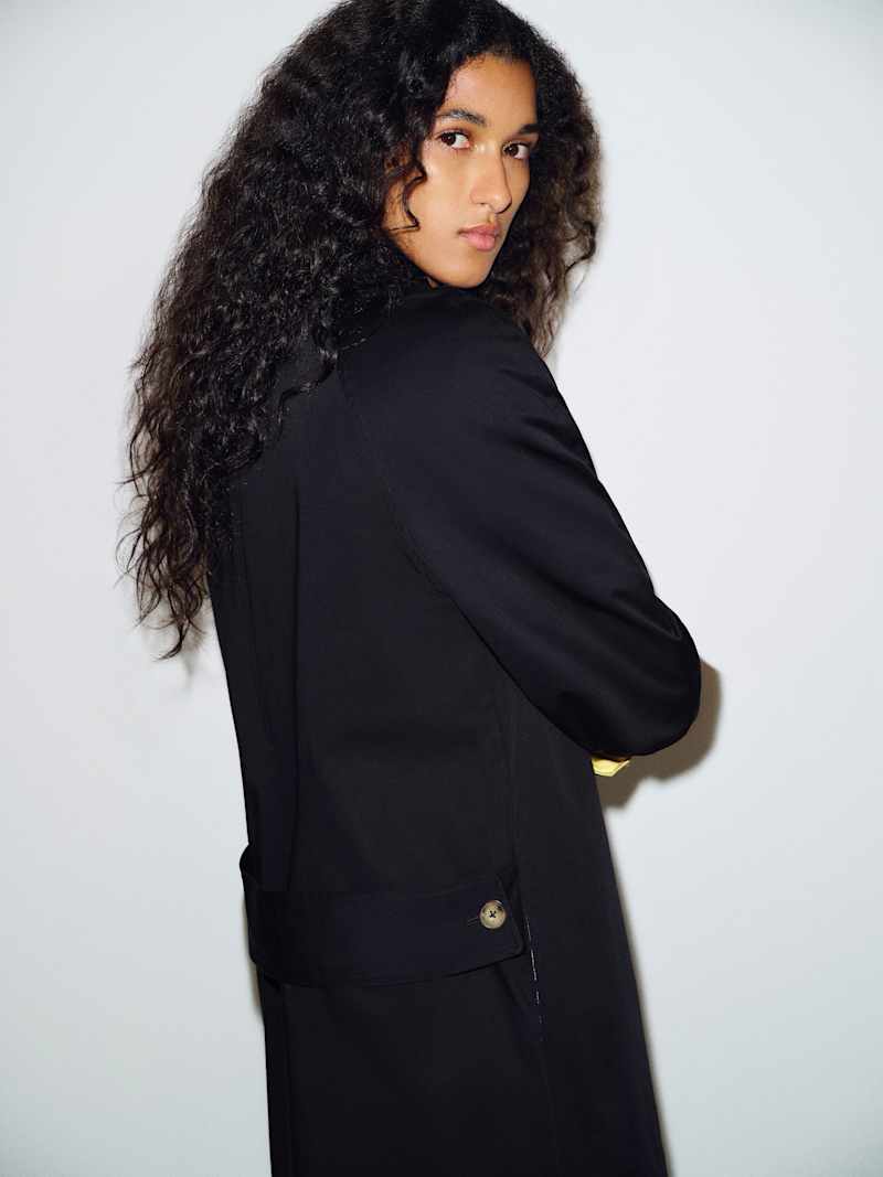 Cassie Trench Reformation – manteau, coloris Black – vue 2