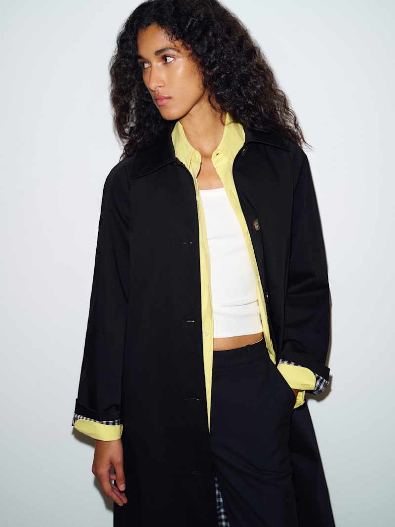 Cassie Trench Reformation – manteau, coloris Black – vue 6