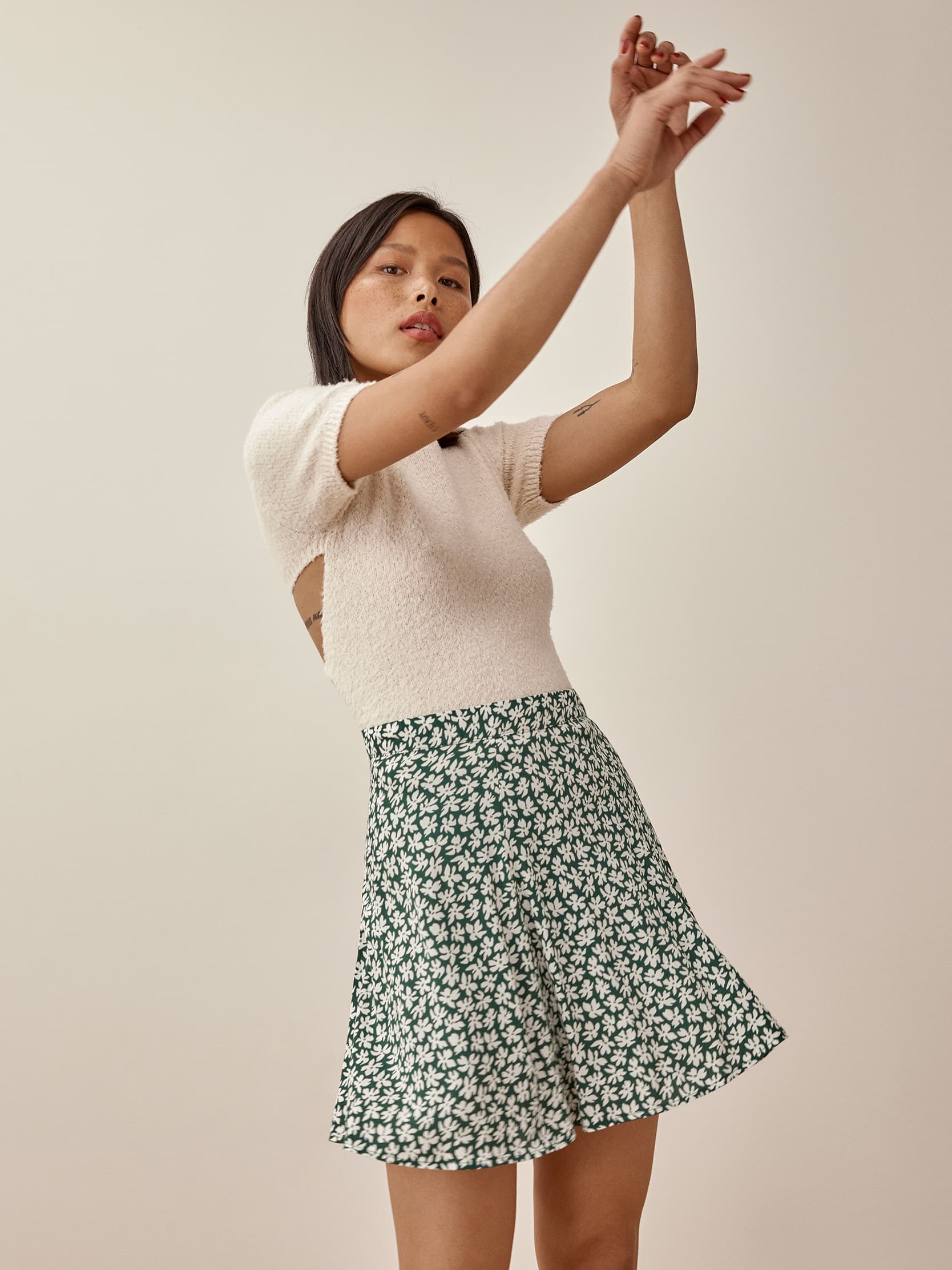 Midori Flounce Skirt