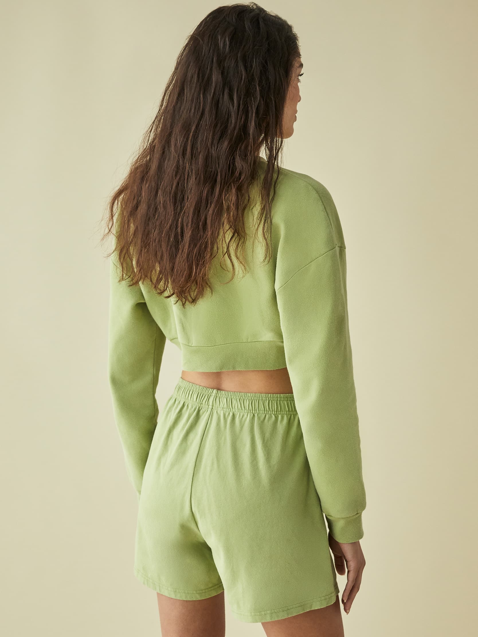 Hunter Crop Sweatshirt | Reformation