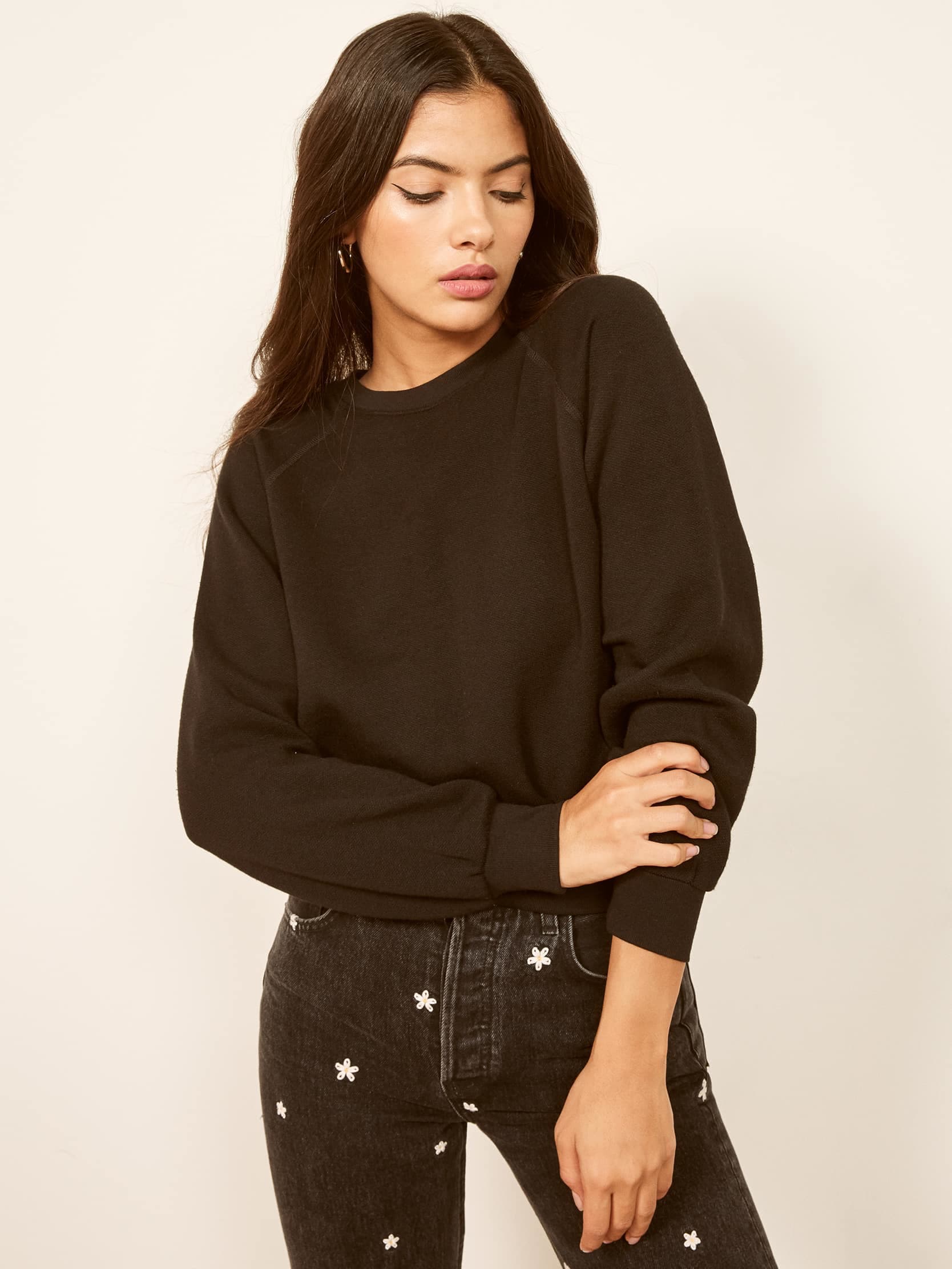 reformation classic sweatpant