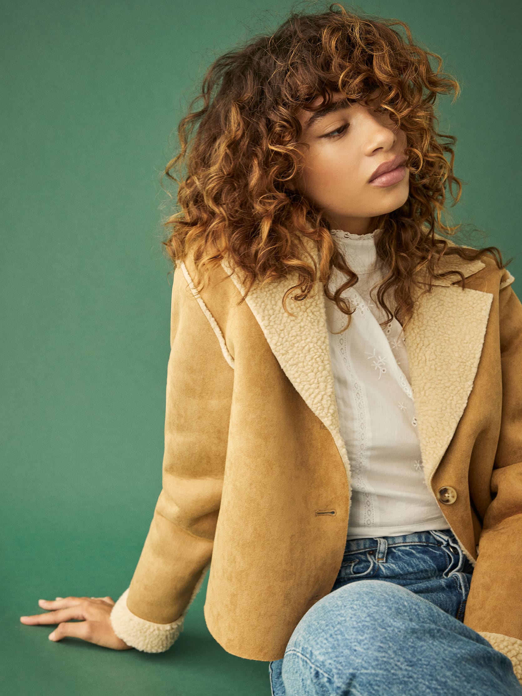 Reformation shearling jacket clearance