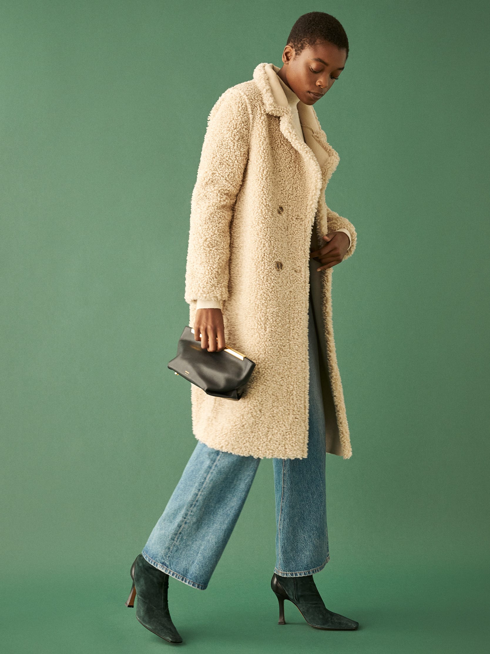 Reformation shearling jacket clearance
