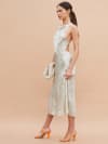 Reformation sapphire dress clearance