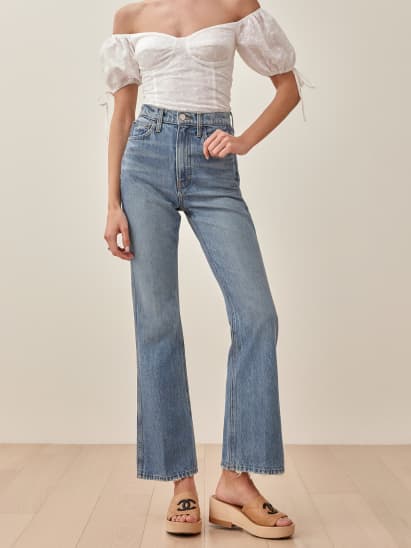 Reformation bootcut jeans Clearance