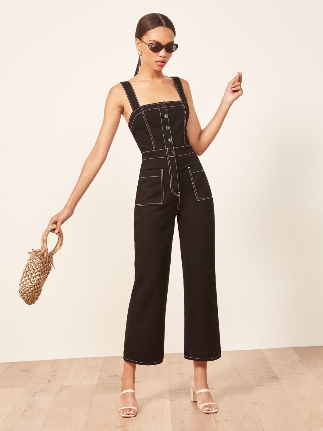 Reformation amory jumpsuit Clearance