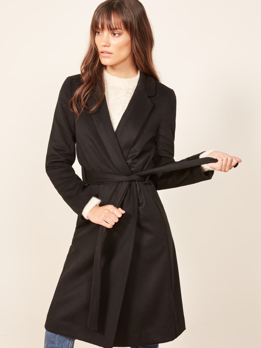 Reformation barton coat Clearance