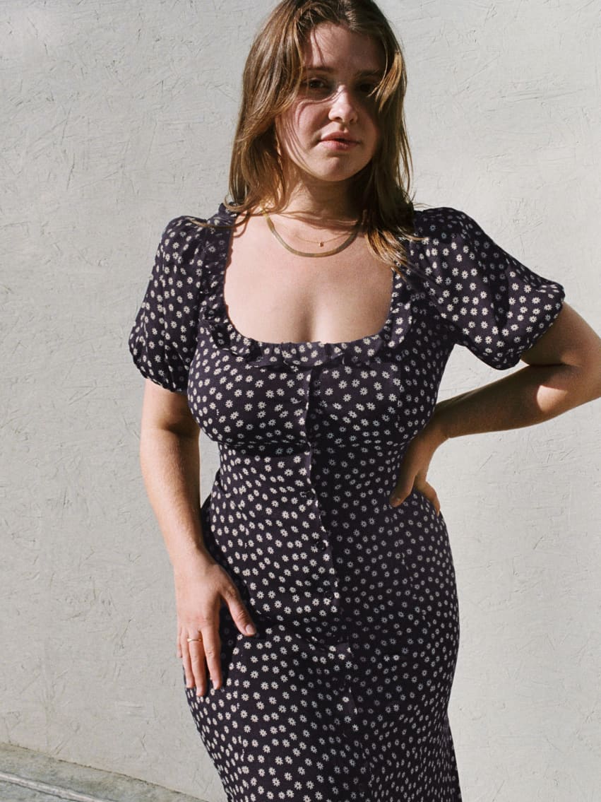 Reformation basin dress clearance
