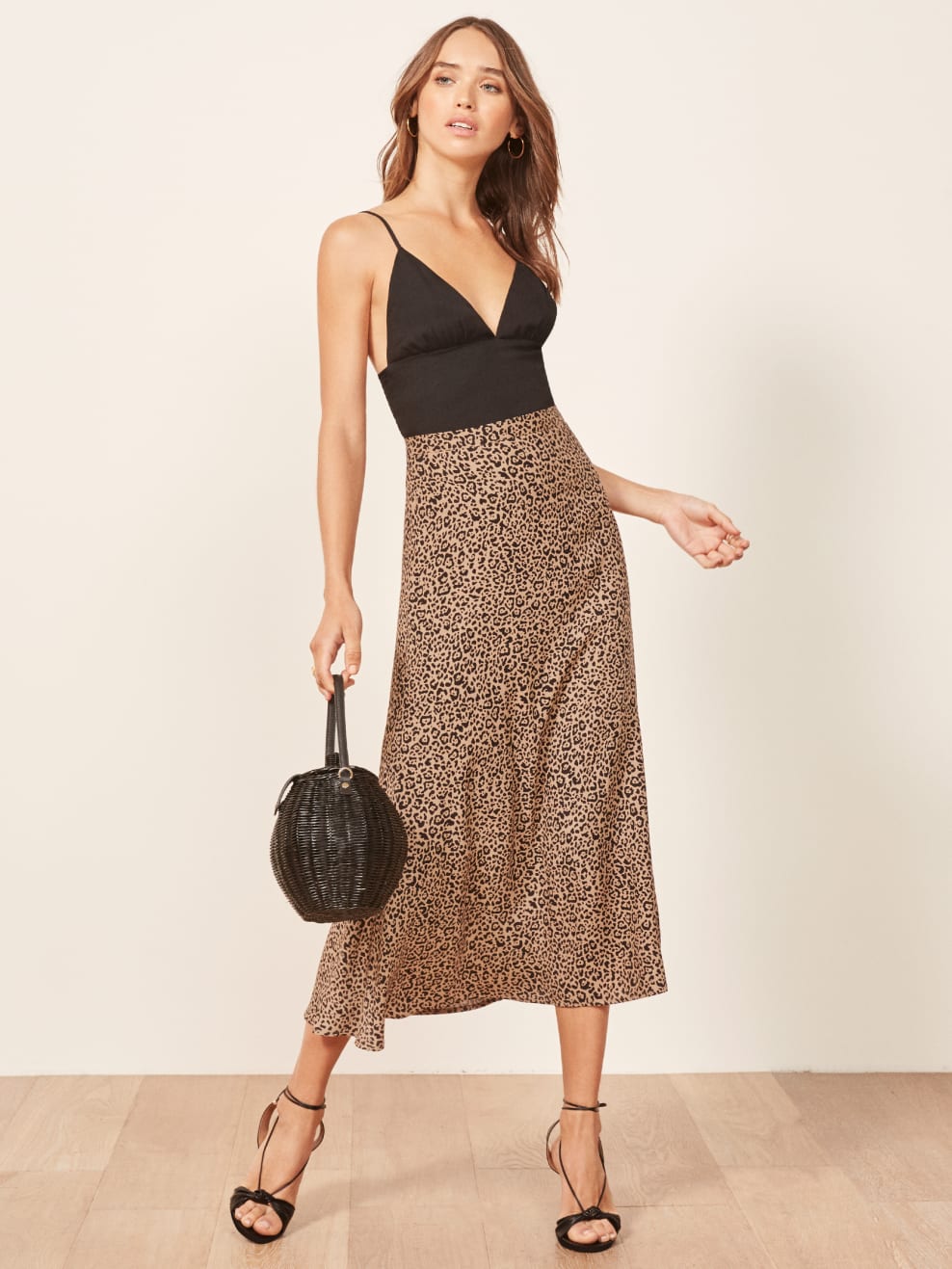 Reformation midi skirt Clearance
