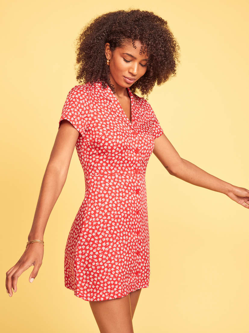 Reformation gingham dress Clearance