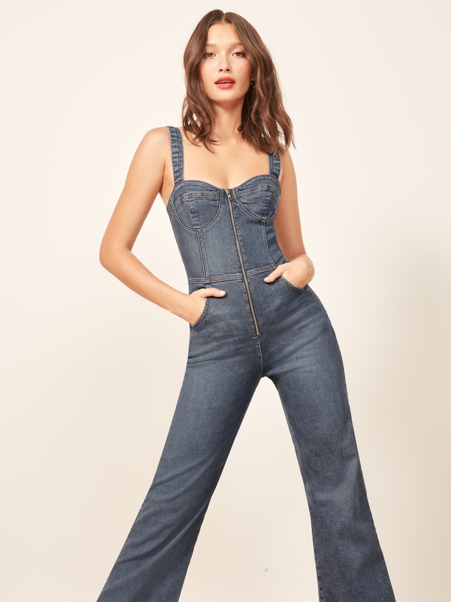 Reformation kora jumpsuit clearance