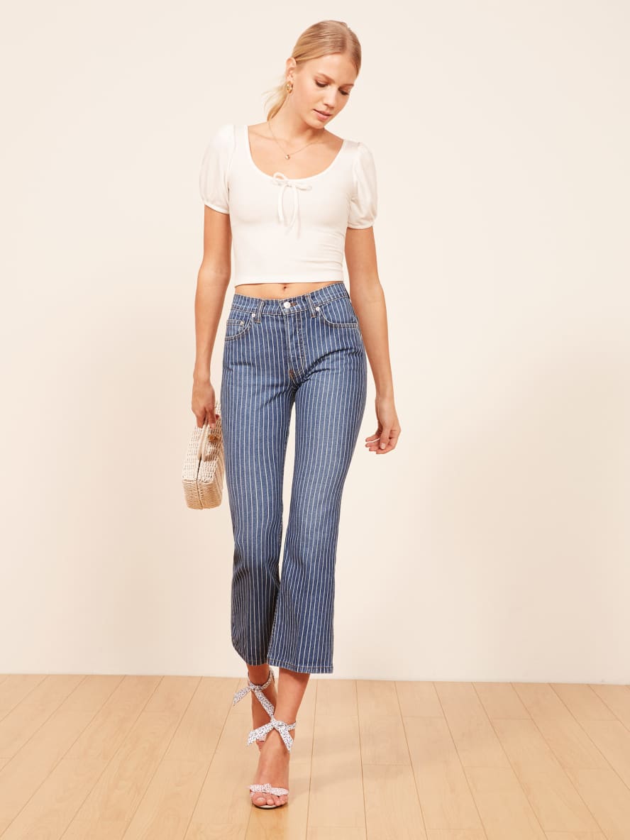 Reformation flare jeans Clearance