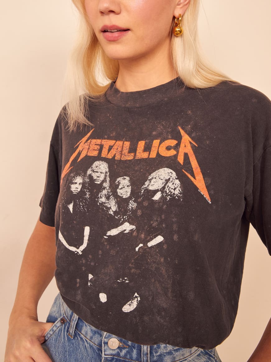 Vintage metallica shirt Clearance