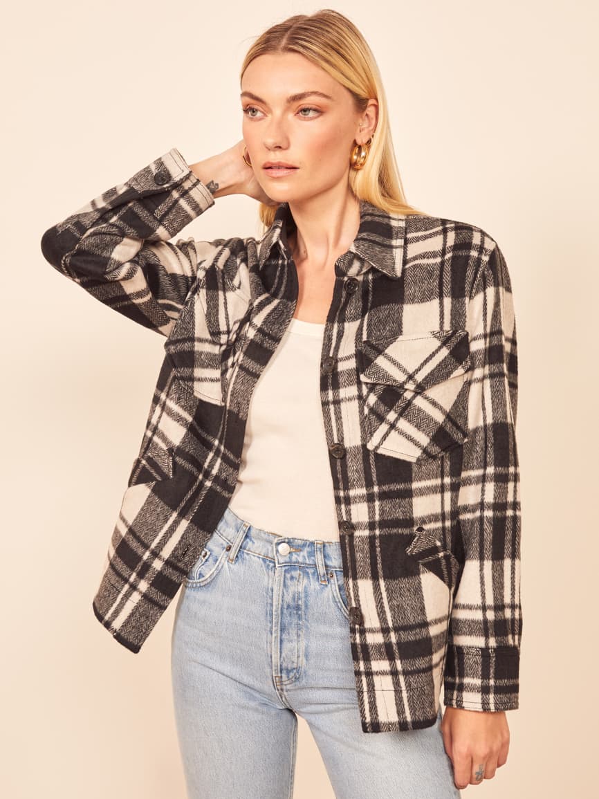 Reformation woodside jacket clearance