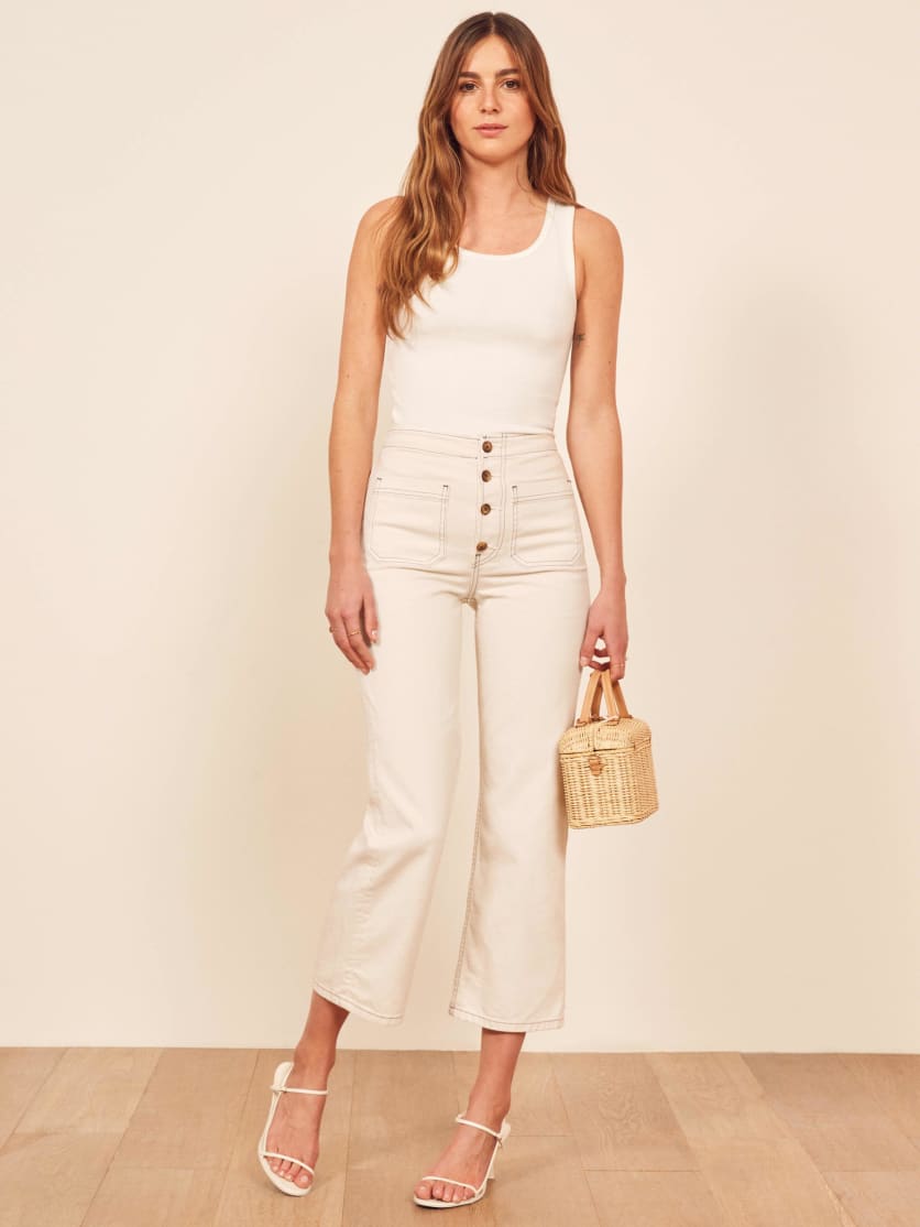 Reformation petite jeans clearance