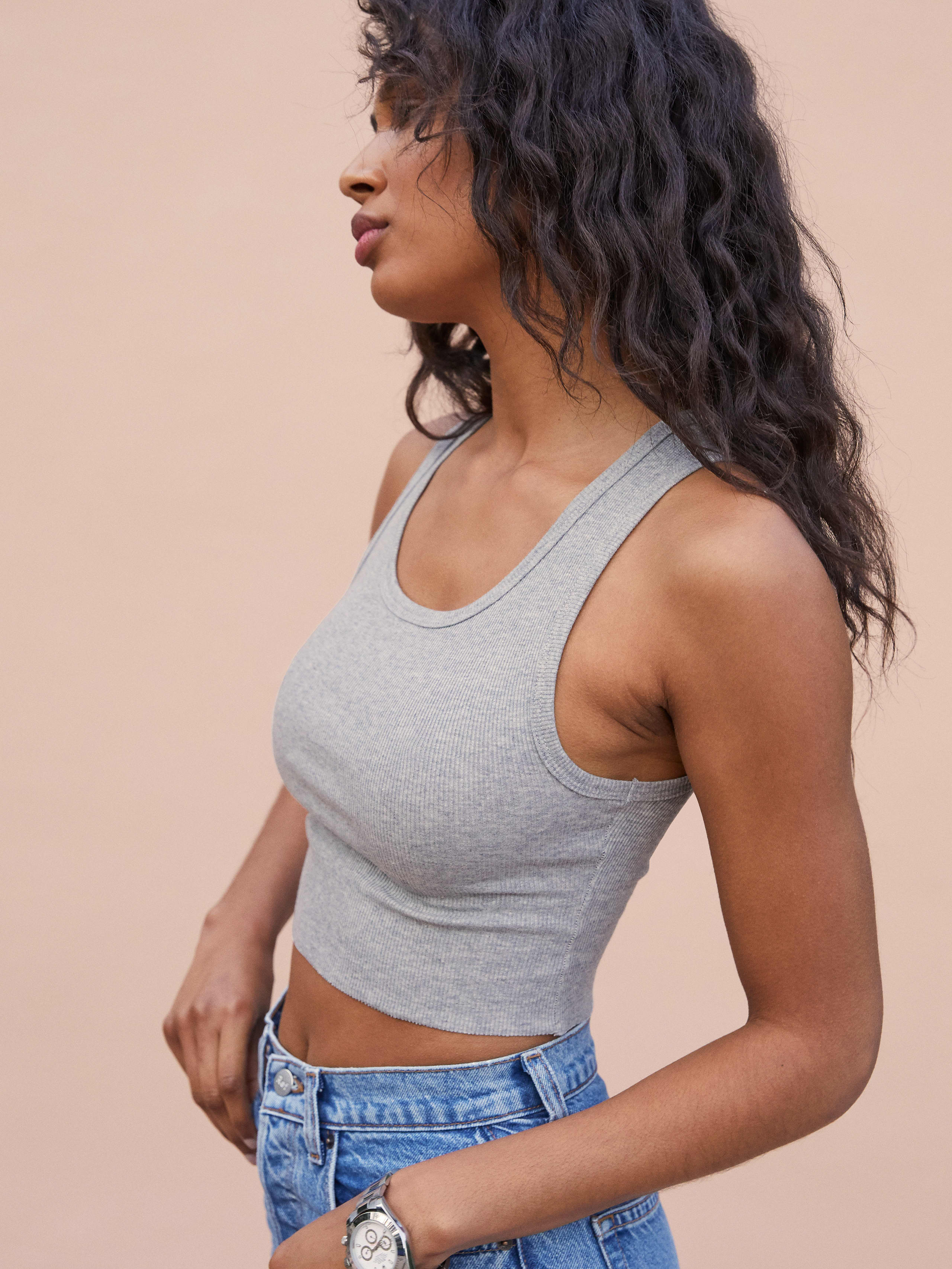 Heather Grey Adel Top