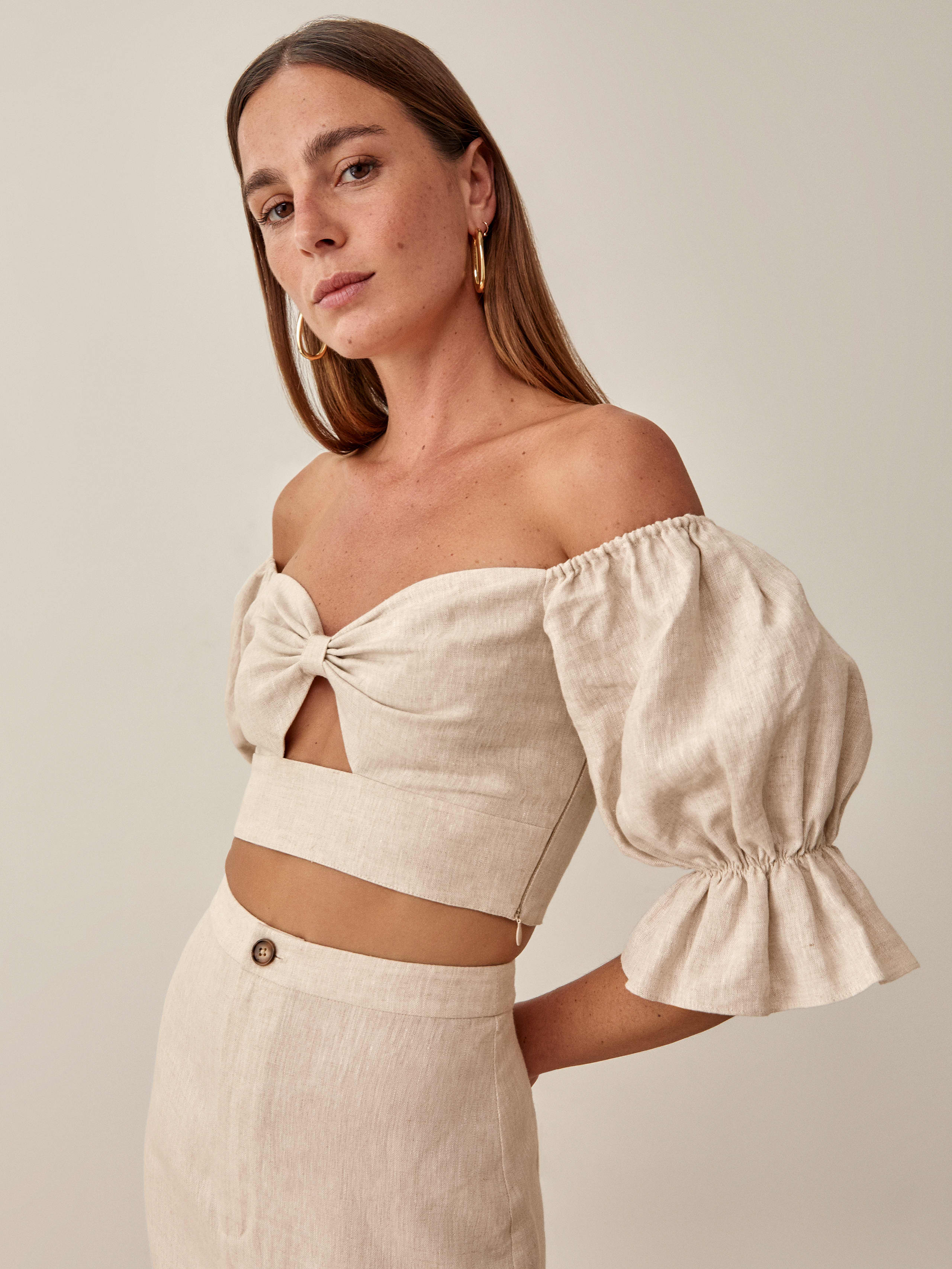 Oatmeal Amor Top