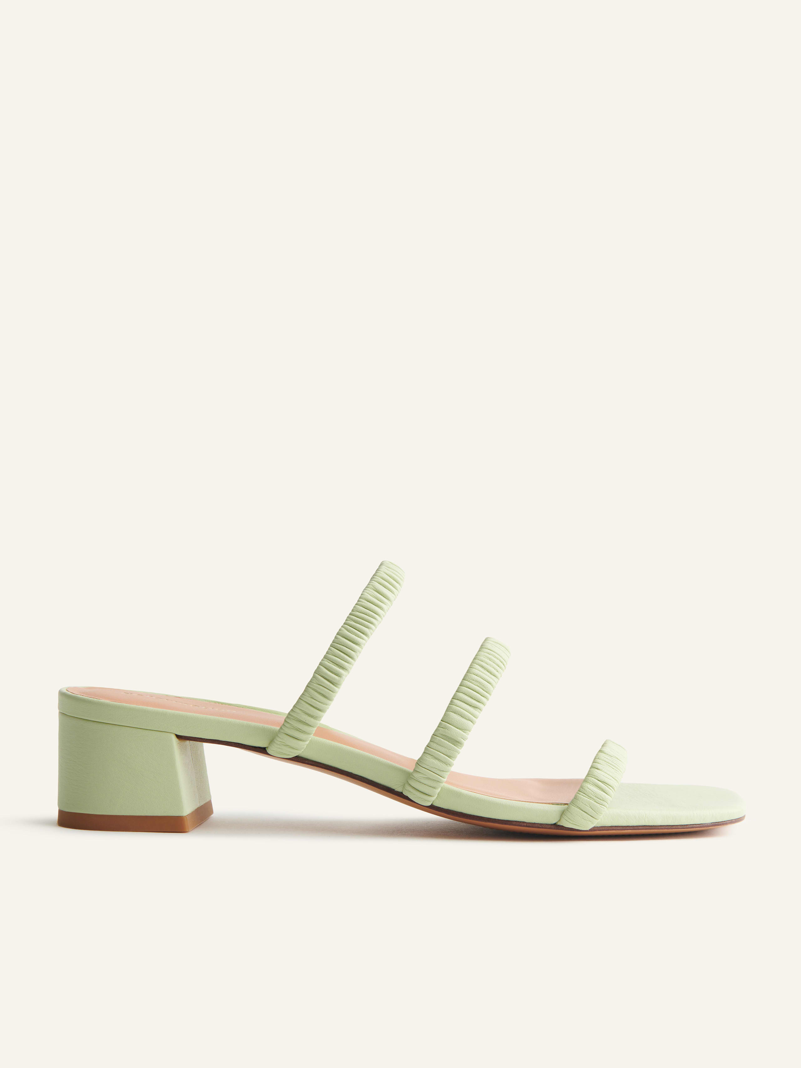Limon Assunta Strappy Block Heel Mule