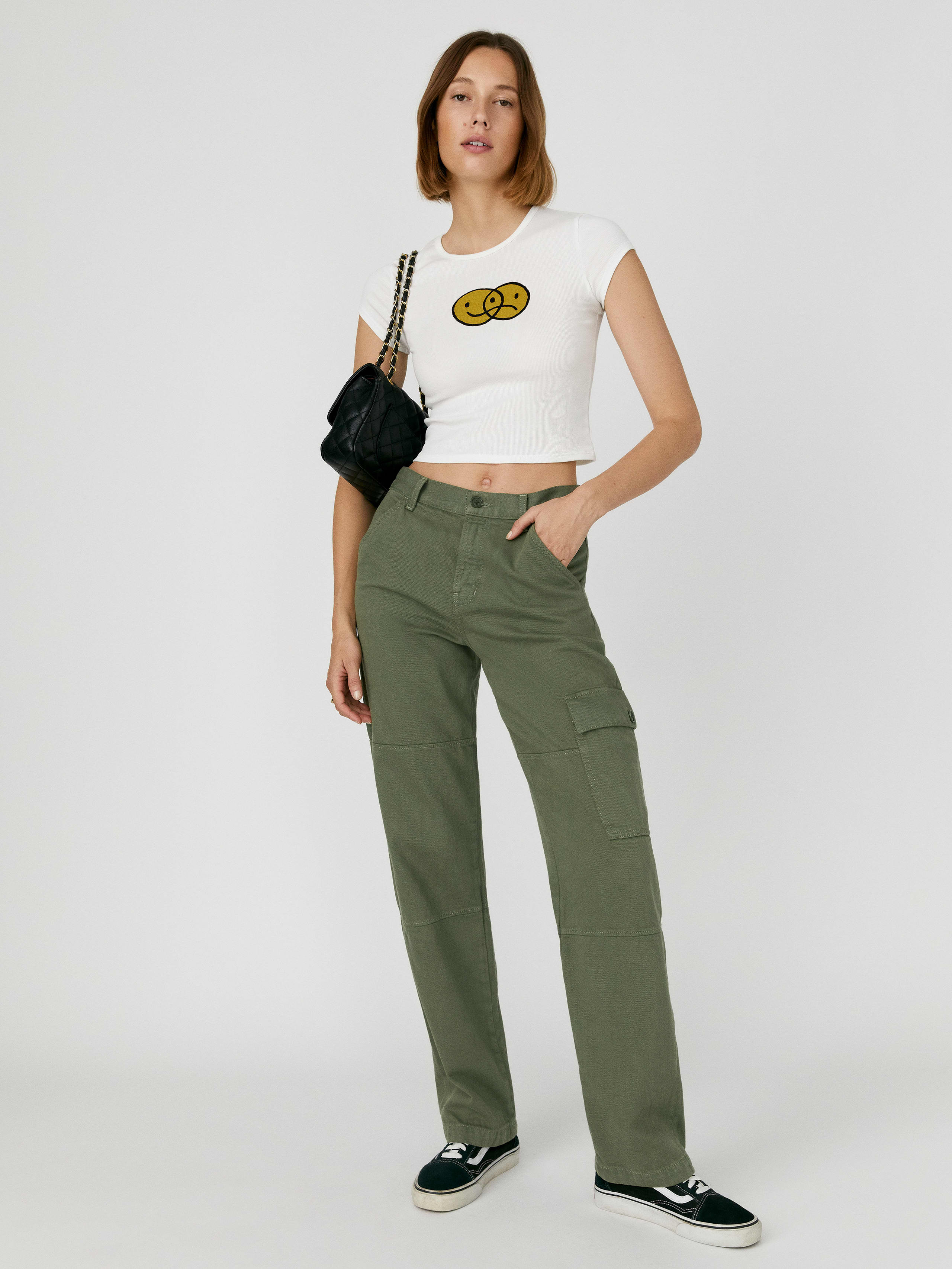 Green high rise jeans clearance