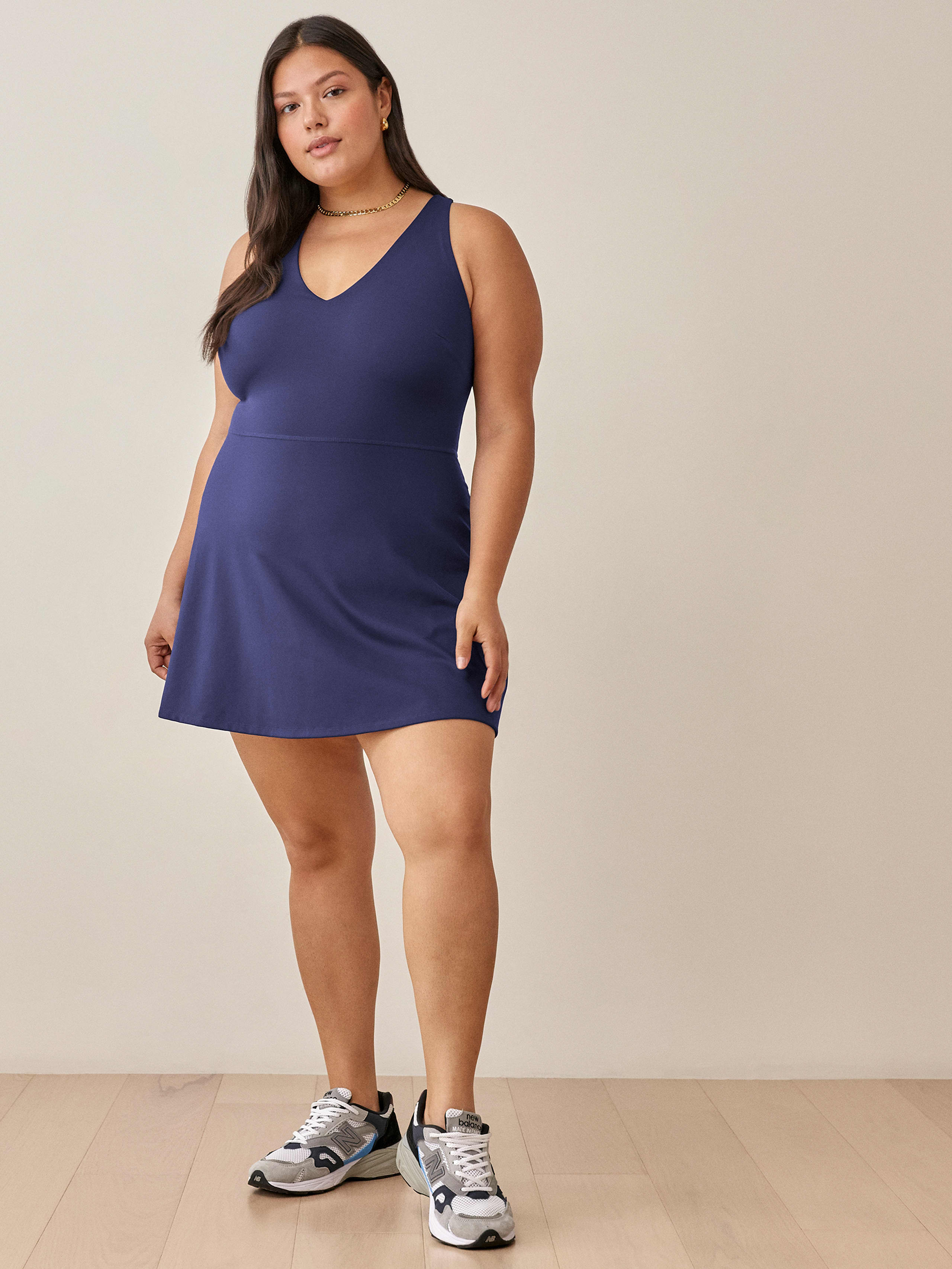 Navy Bella Ecomove Active Dress Es