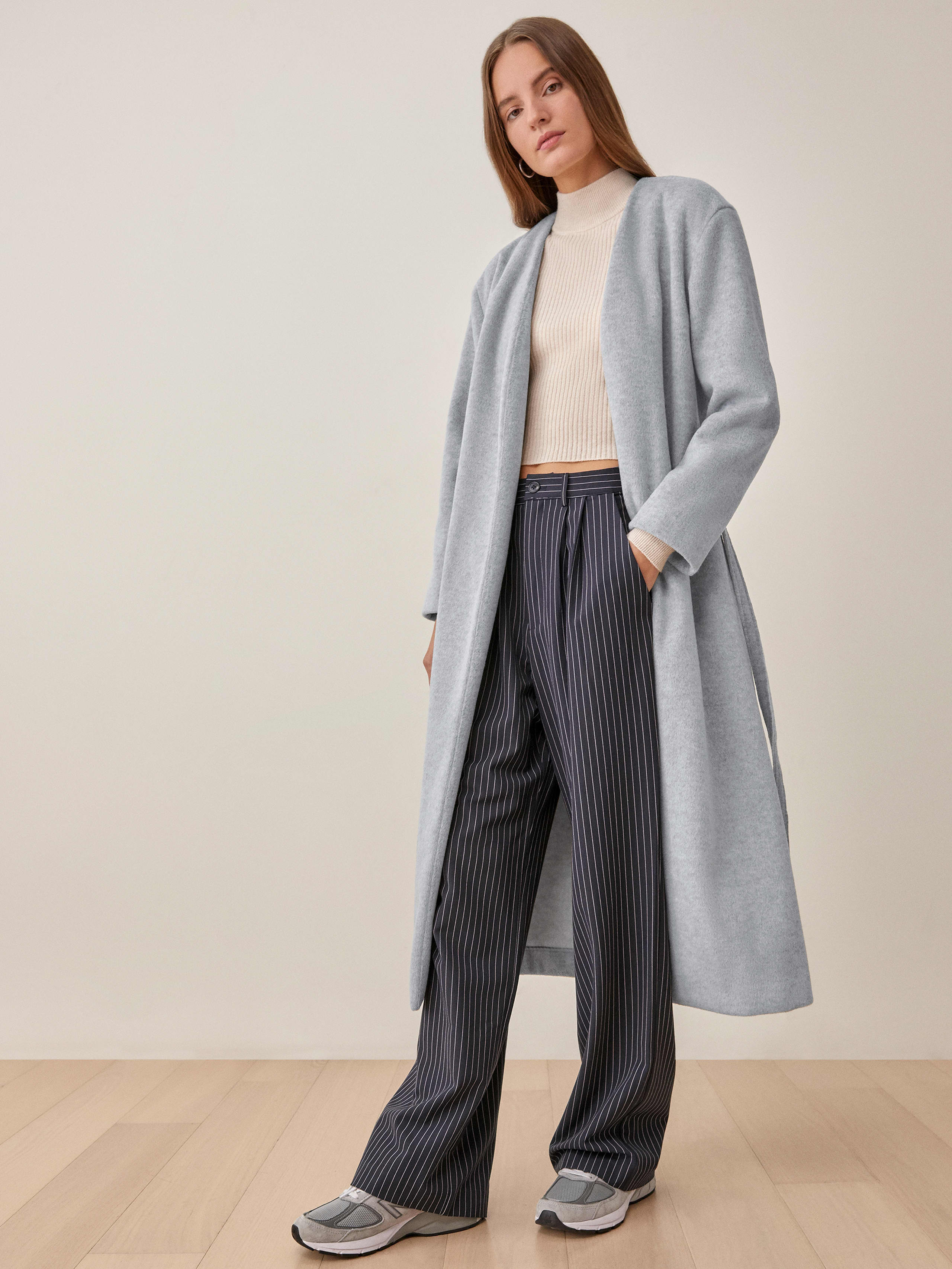 Grey Carly Coat