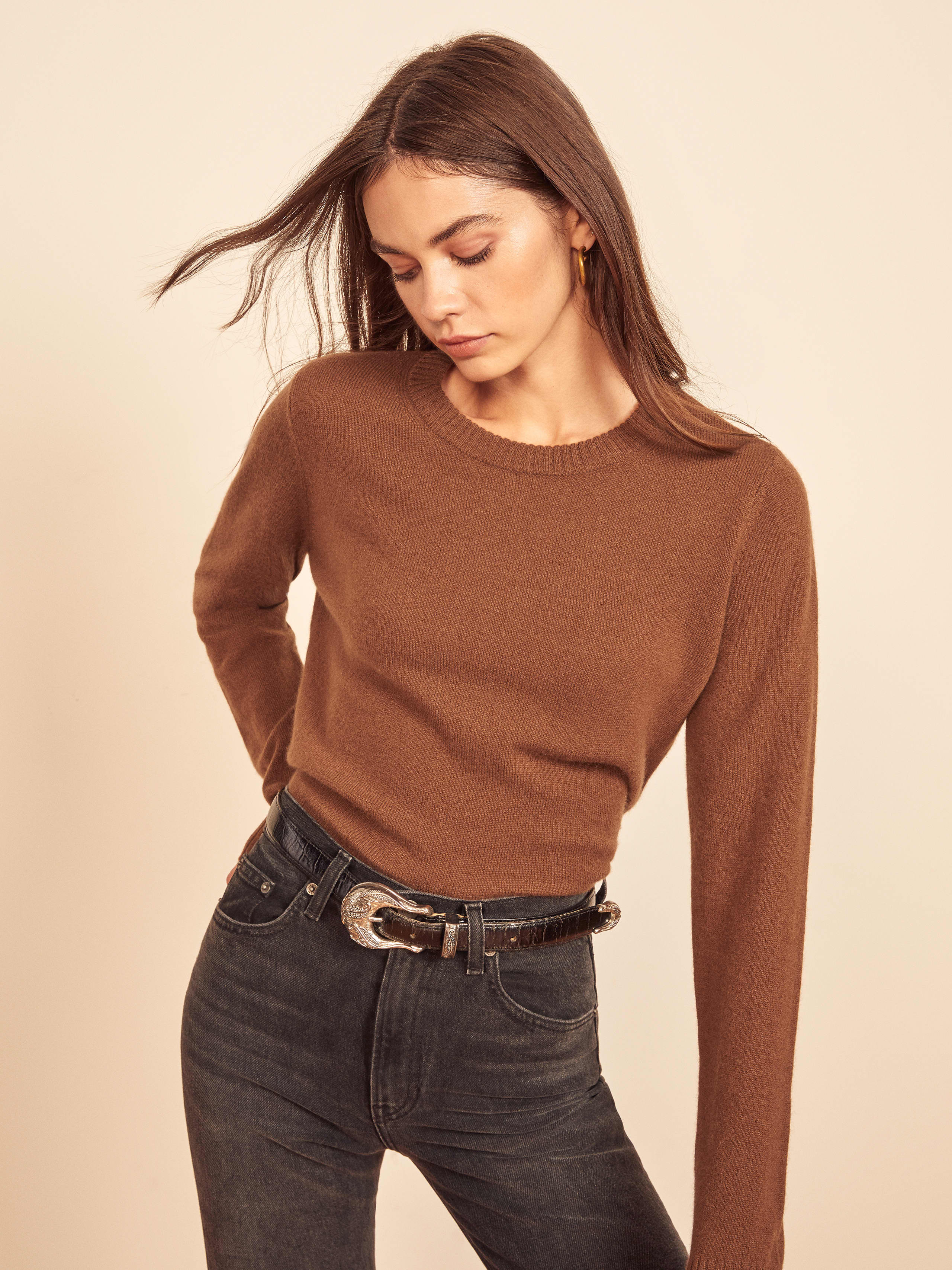 Cinnamon Cashmere Crew