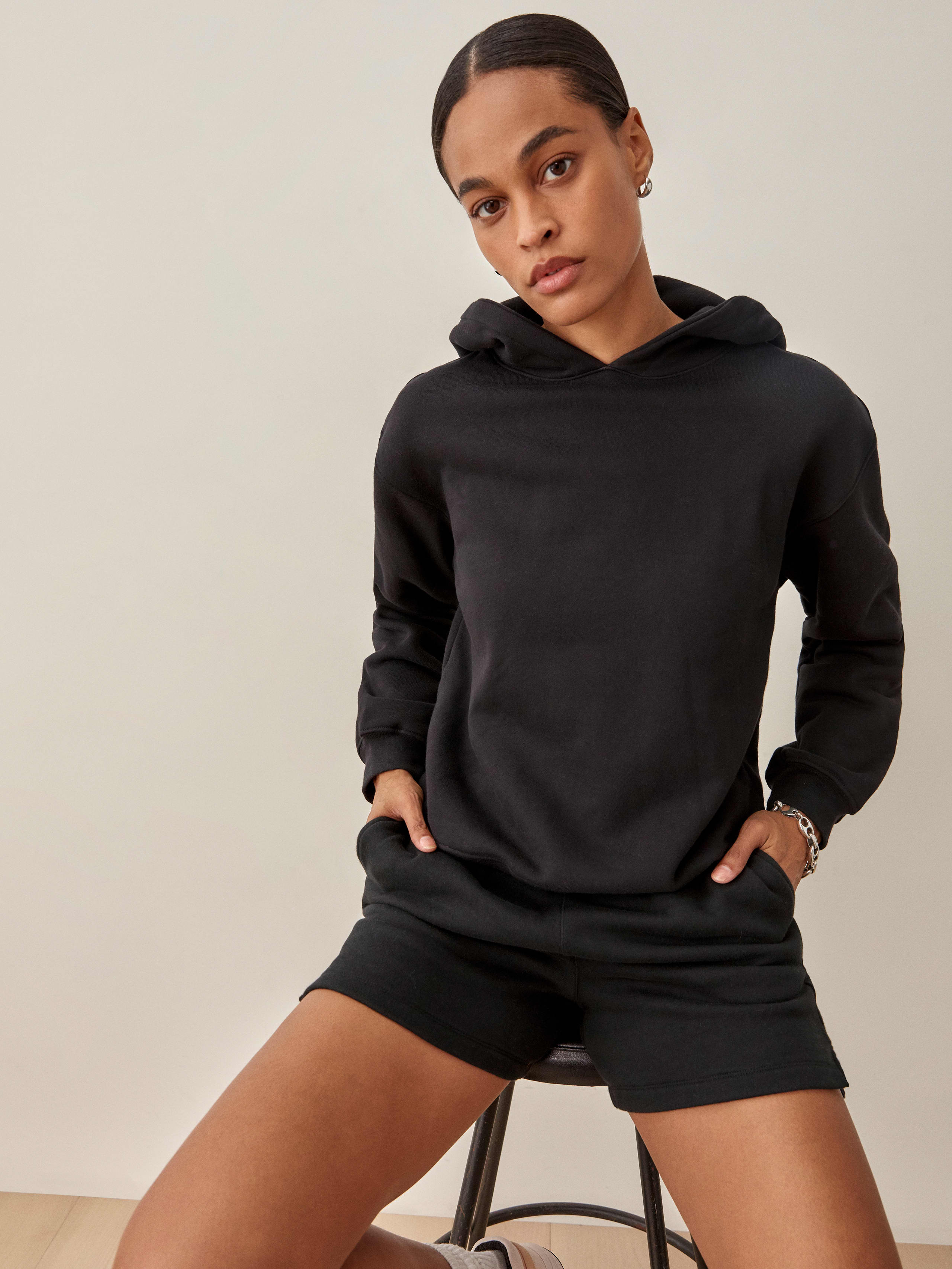 Black Classic Hoodie