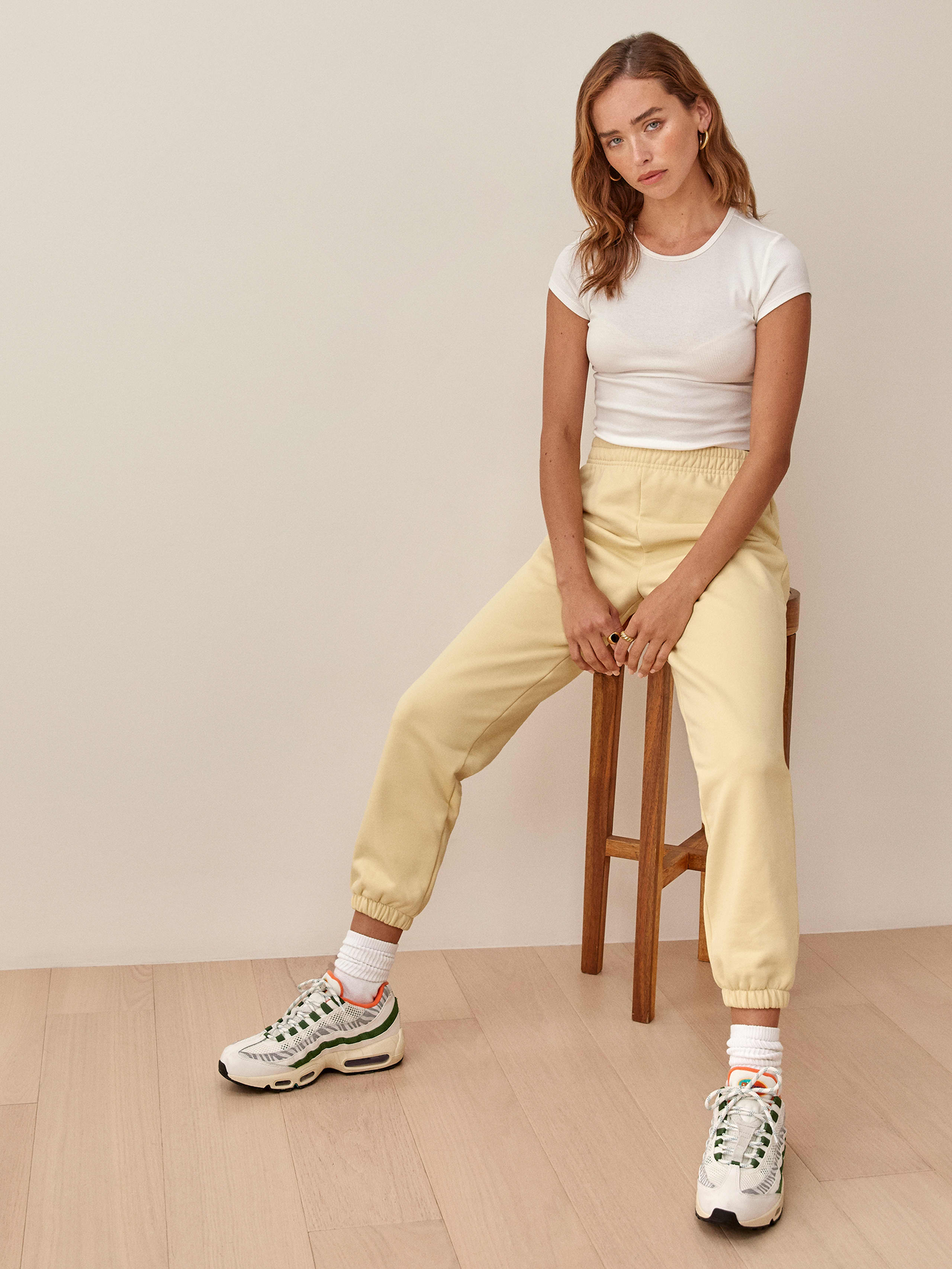 reformation classic sweatpant