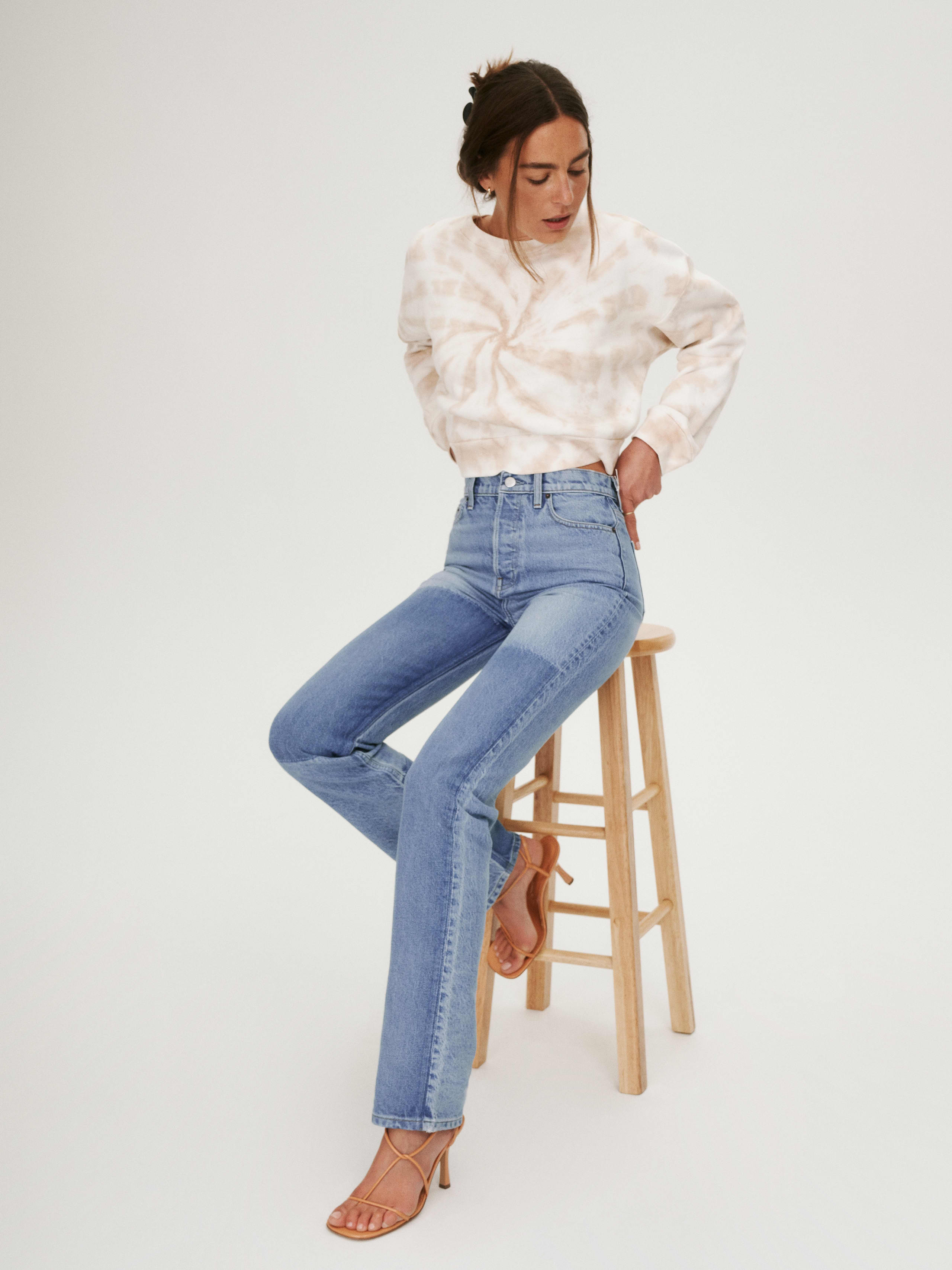 Niagara Cynthia Shadow High Rise Long Jeans