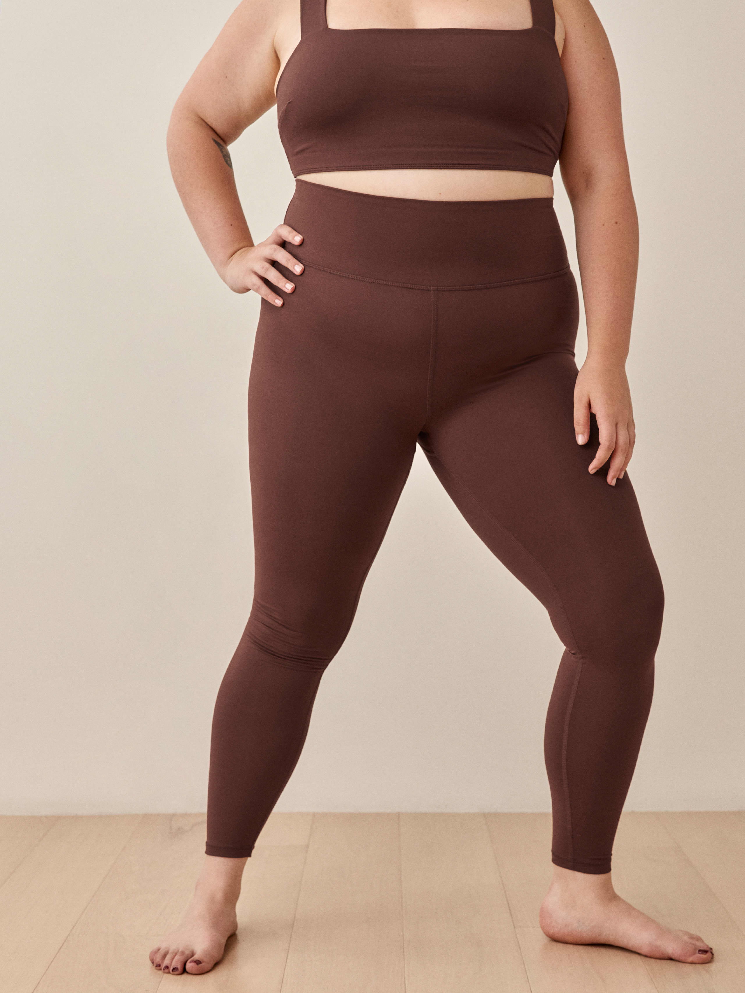 Chestnut Ecostretch High Rise Legging Es