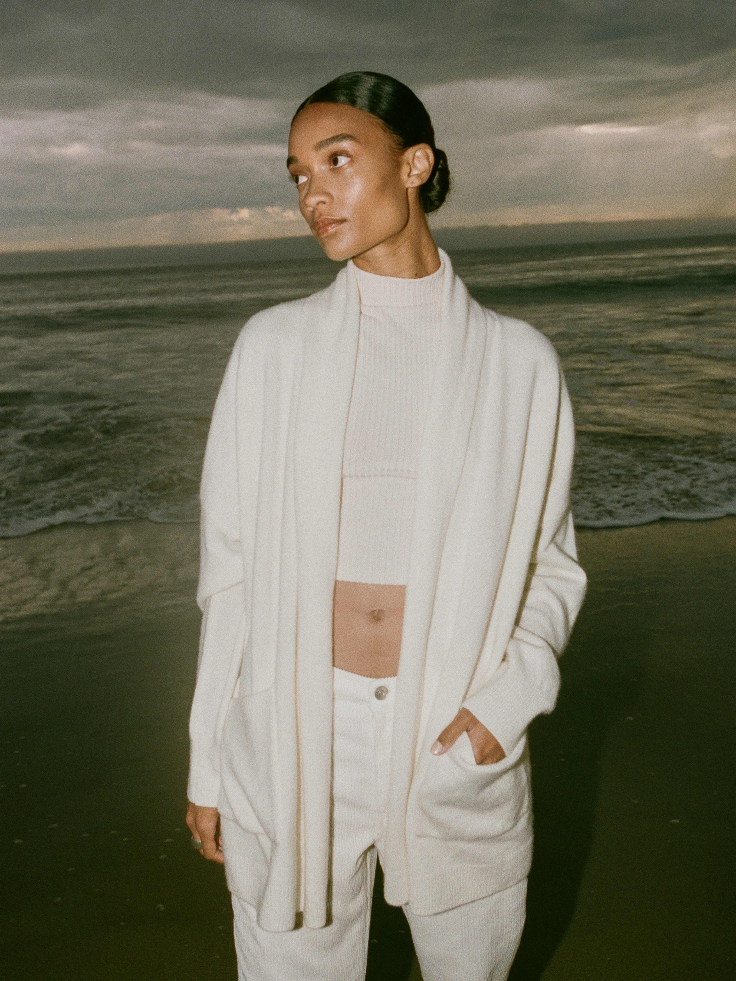 Arctic Eleonora Regenerative Wool Cardigan