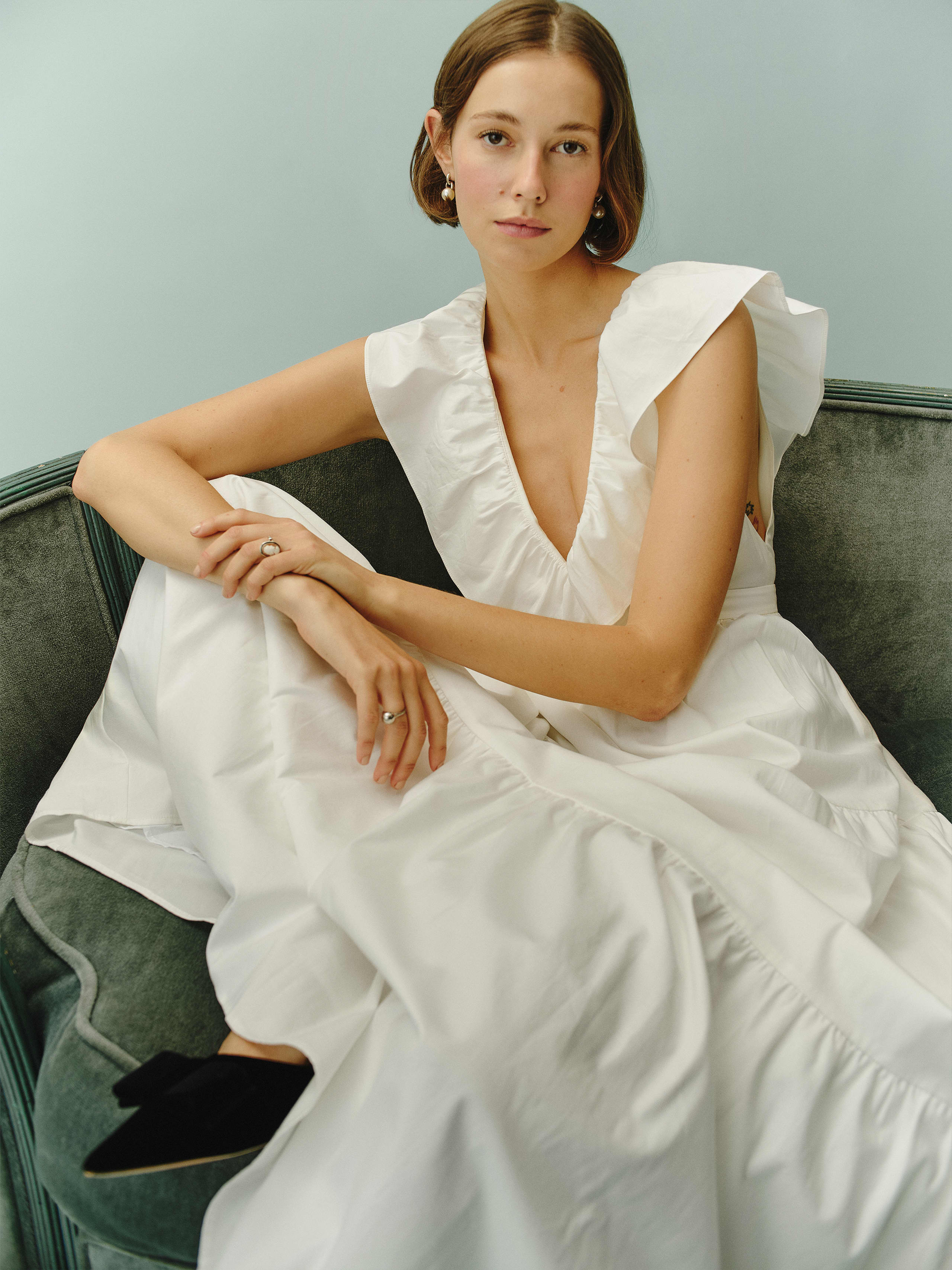 White Fairfield Dress