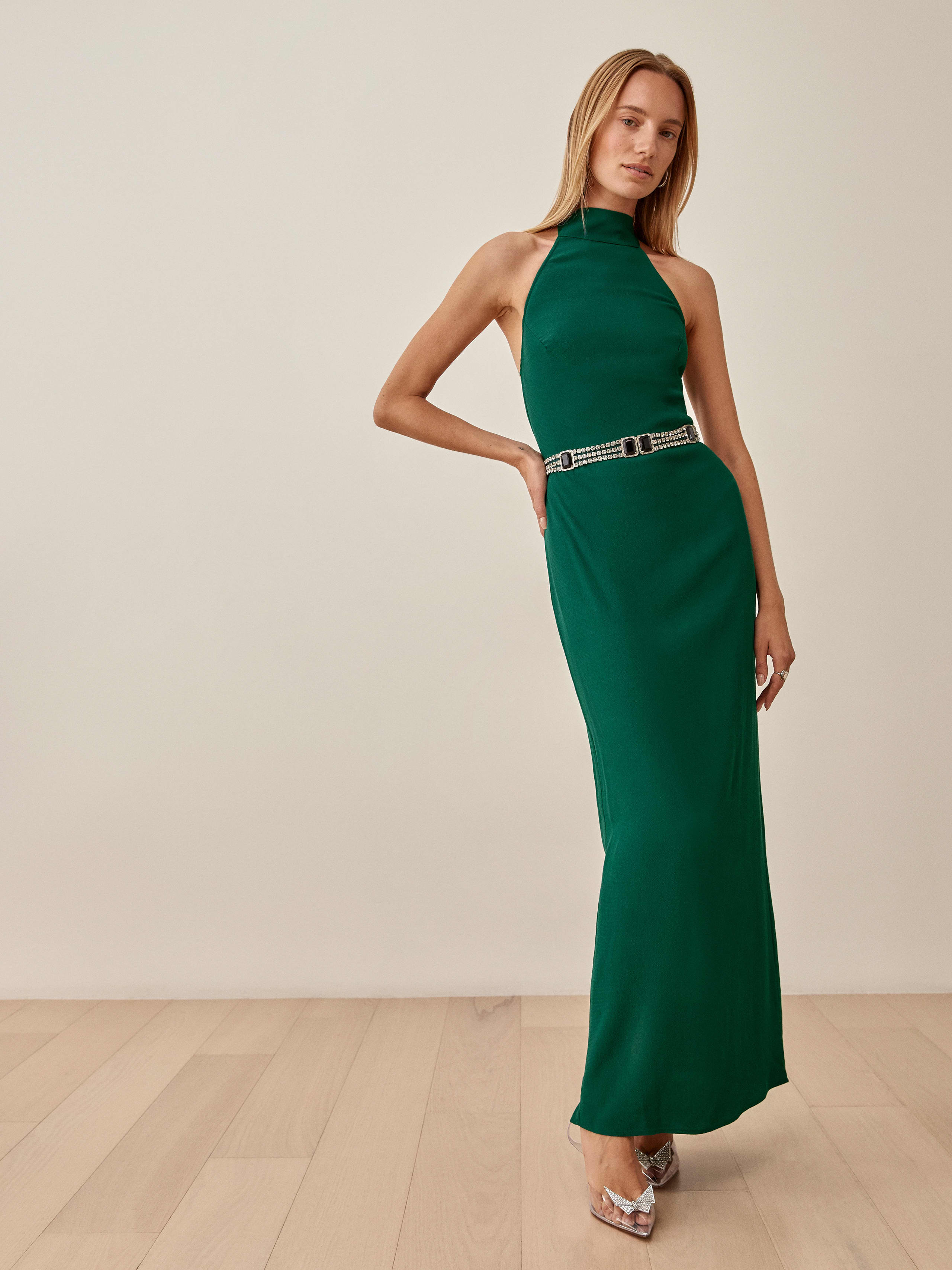 Emerald Filippa Dress