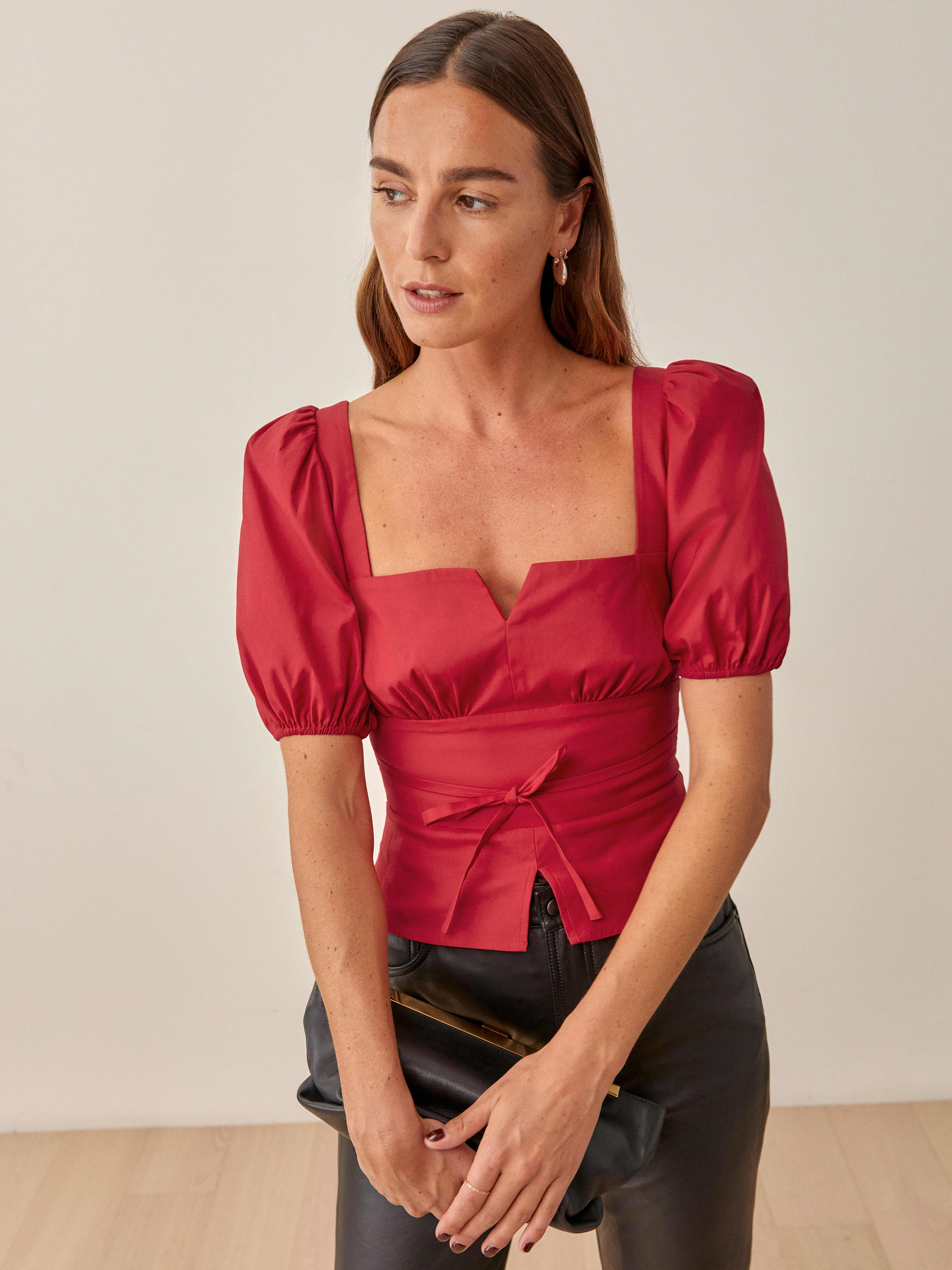 Lipstick Fiske Top