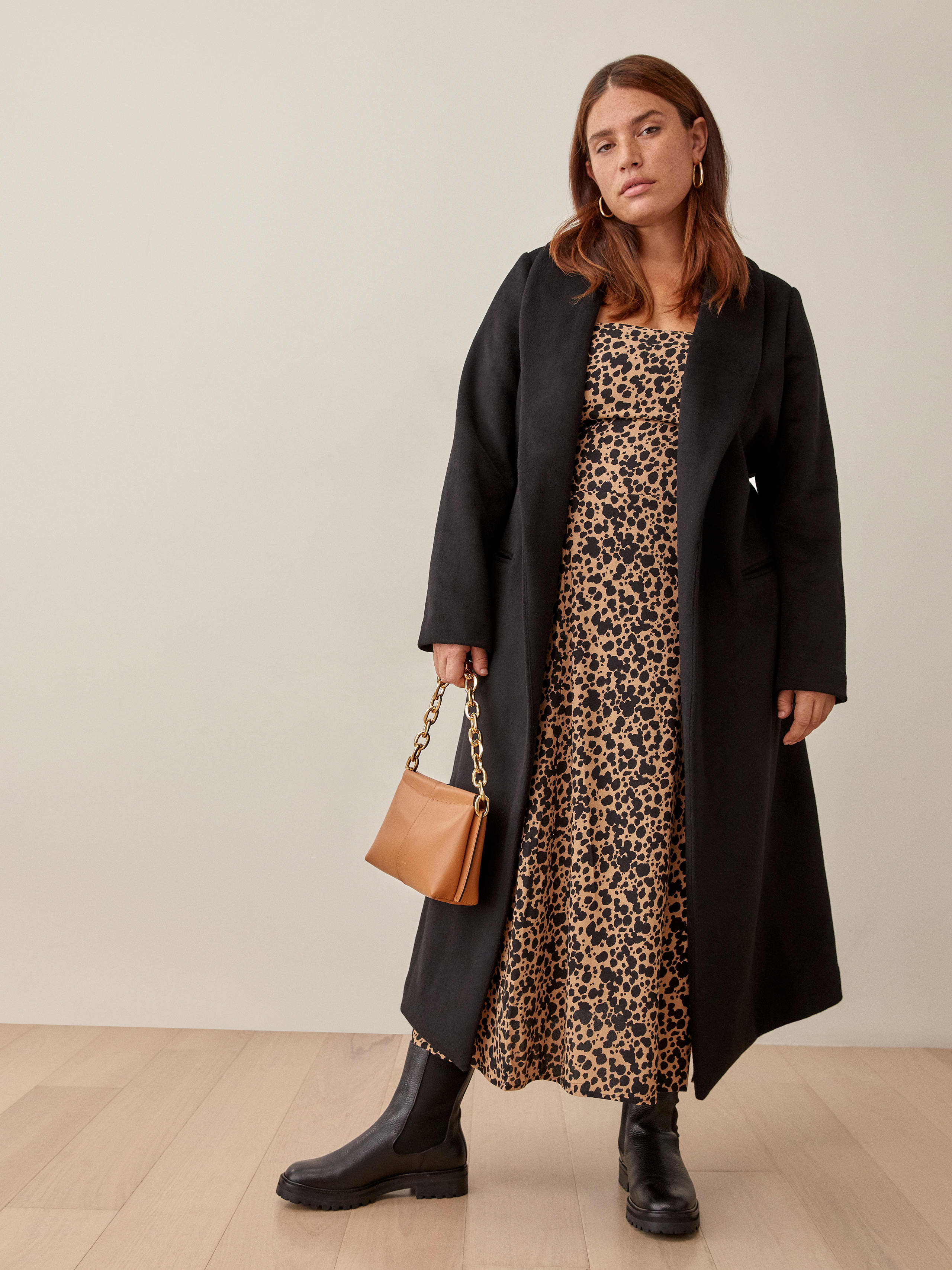 Black Greenwich Coat Es
