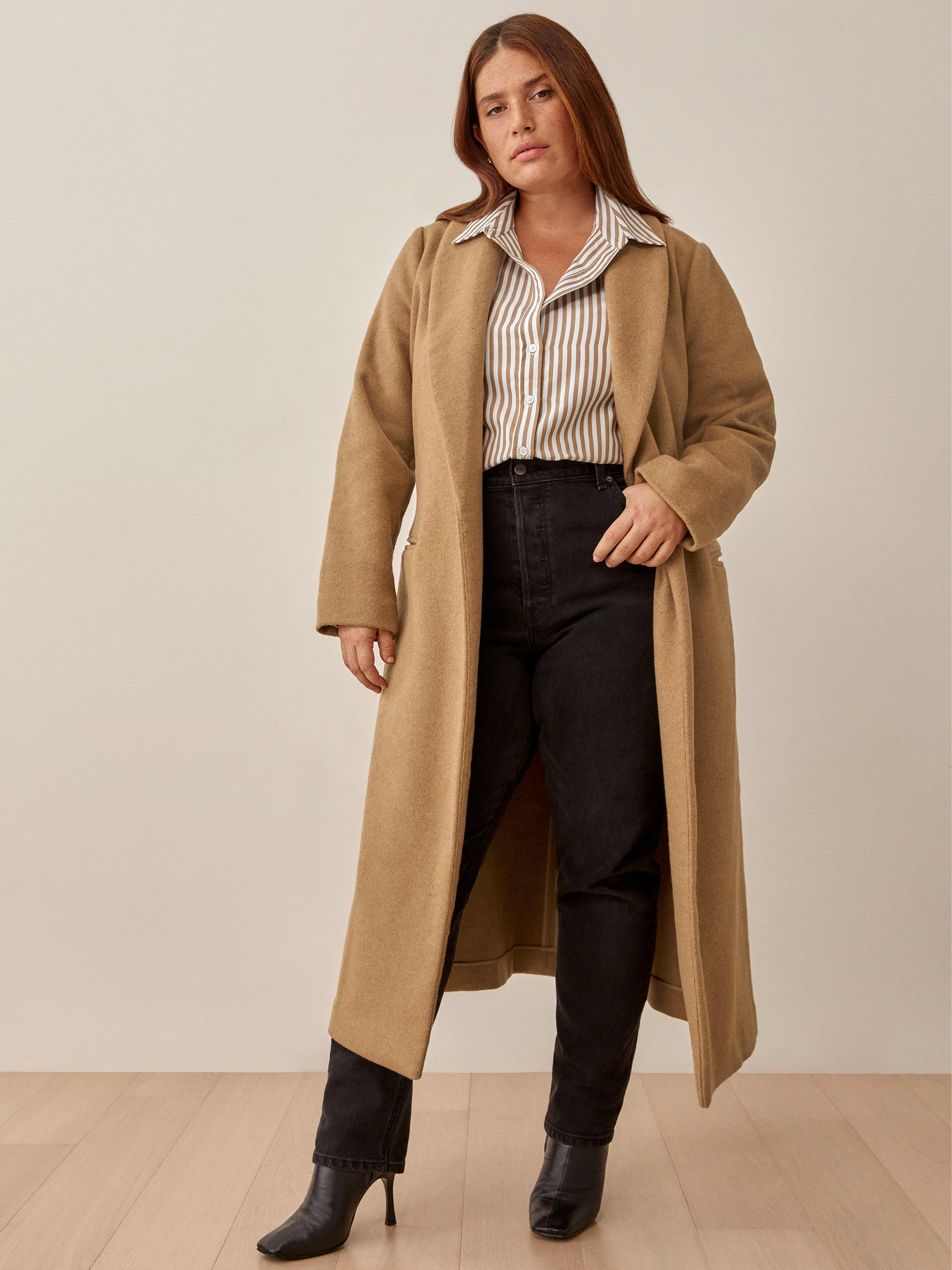 Camel Greenwich Coat Es