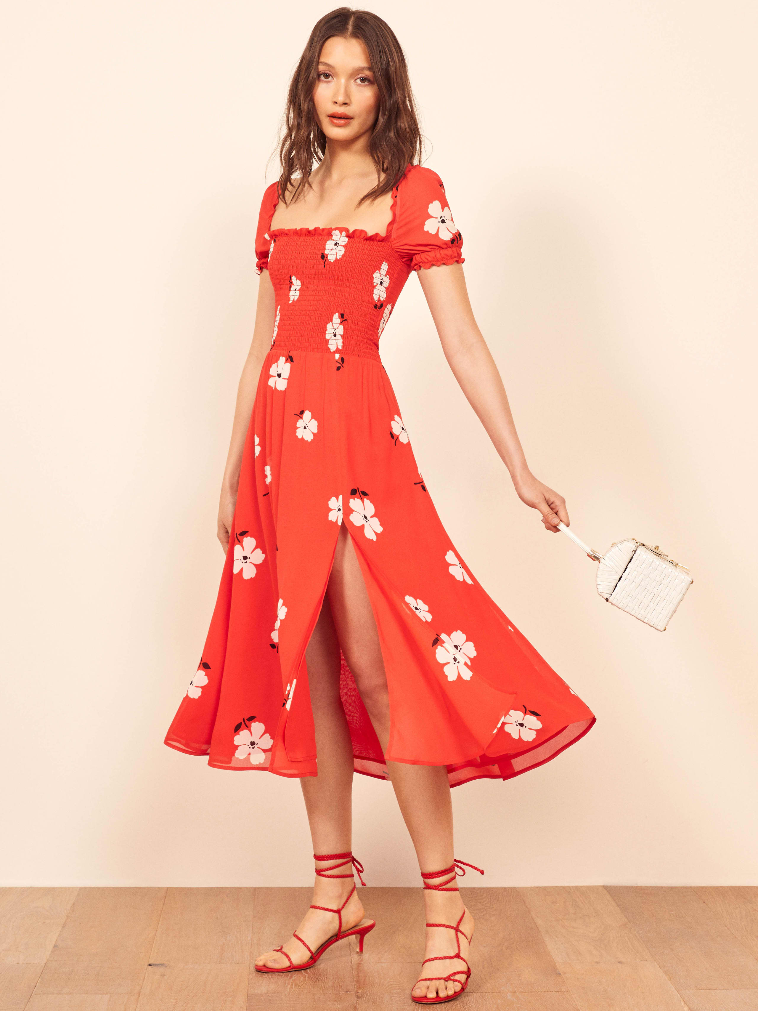 Reformation inka floral print sundress Clearance