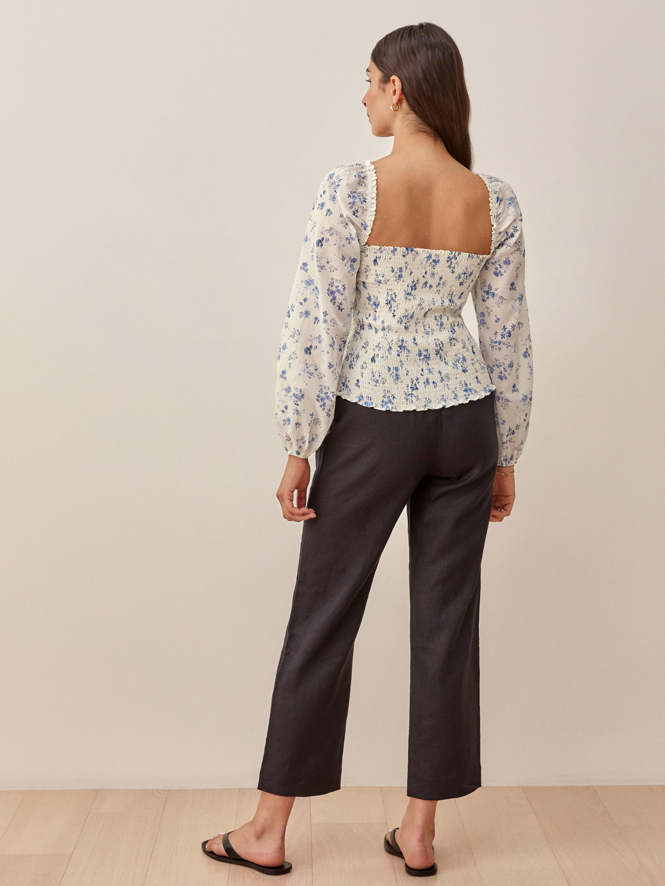 isadora blouse reformation