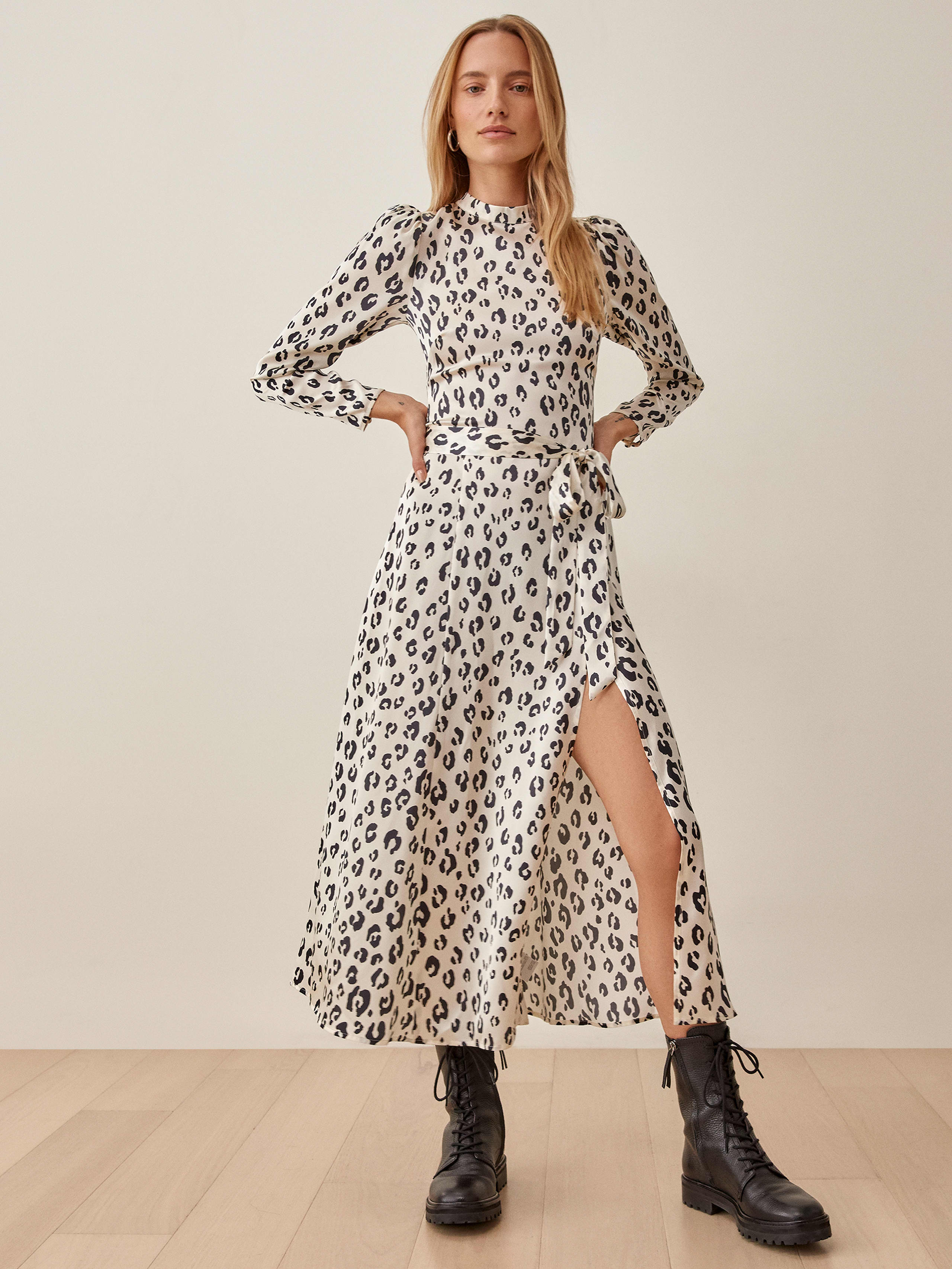 Snow Leopard Julius Dress